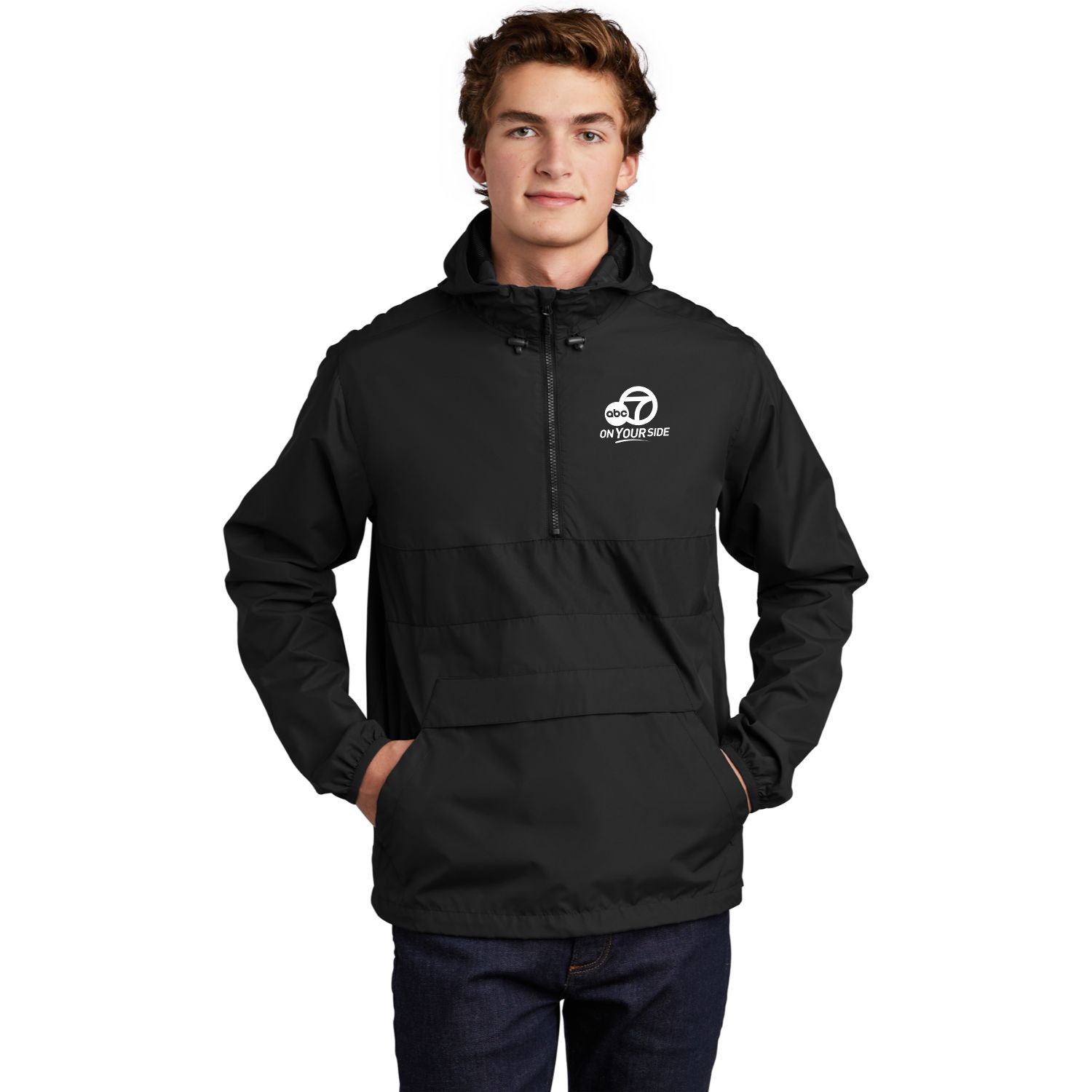 Sport-Tek® Zipped Pocket Anorak 2