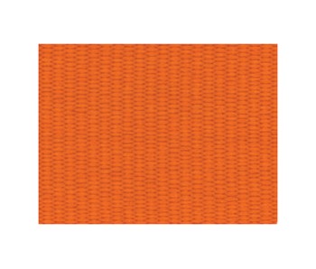 Solid Orange "V" Neck Ribbon with Clip, 7/8" wide 2
