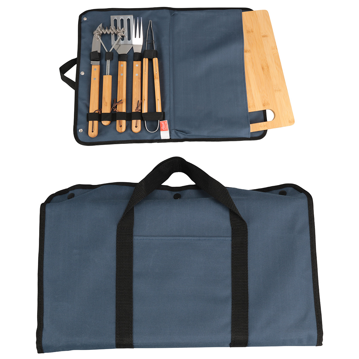 Firepit 5-Piece BBQ Set with Cutting Board & Carrying Case 9