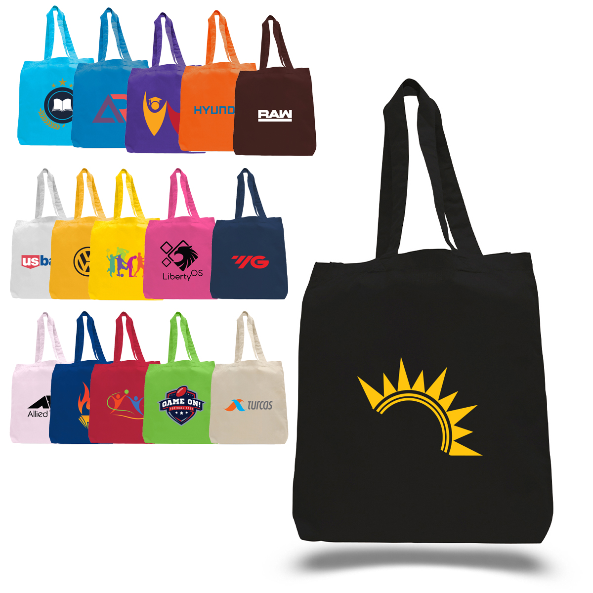 DailyMate Economical Tote Bag with Gusset 11