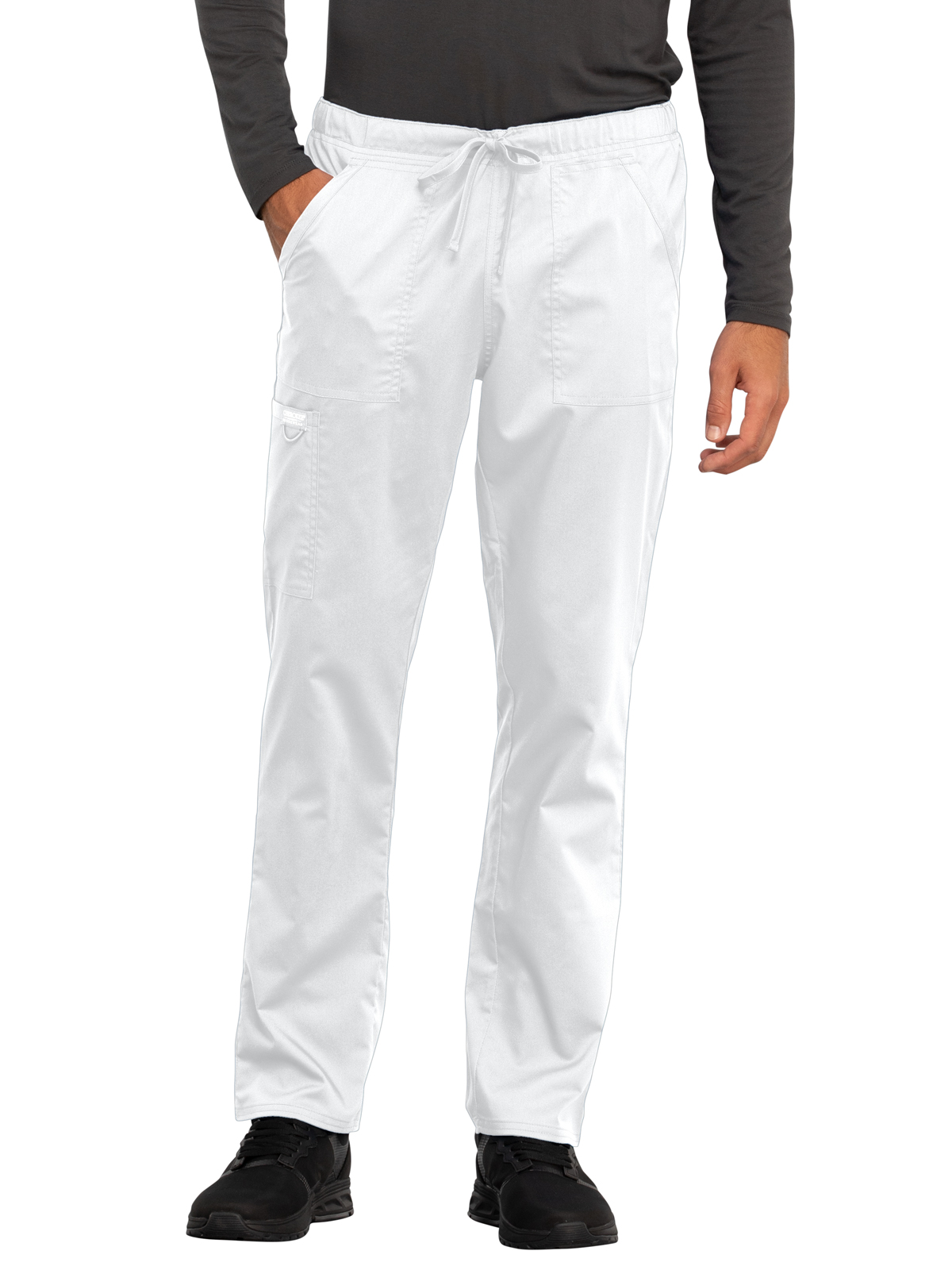 Cherokee - Workwear Revolution - Unisex 4-Pocket Tapered Leg Drawstring Pant 5