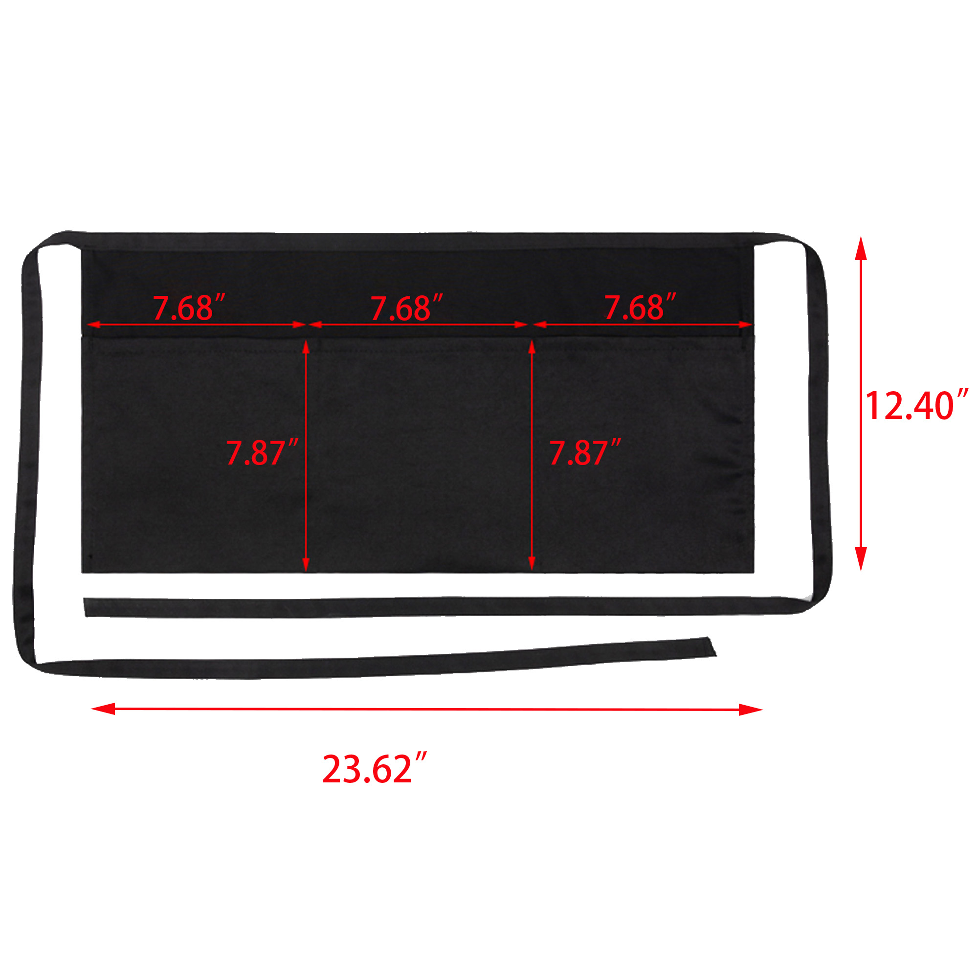 Short Apron For Waitress With Pockets MOQ 20 3
