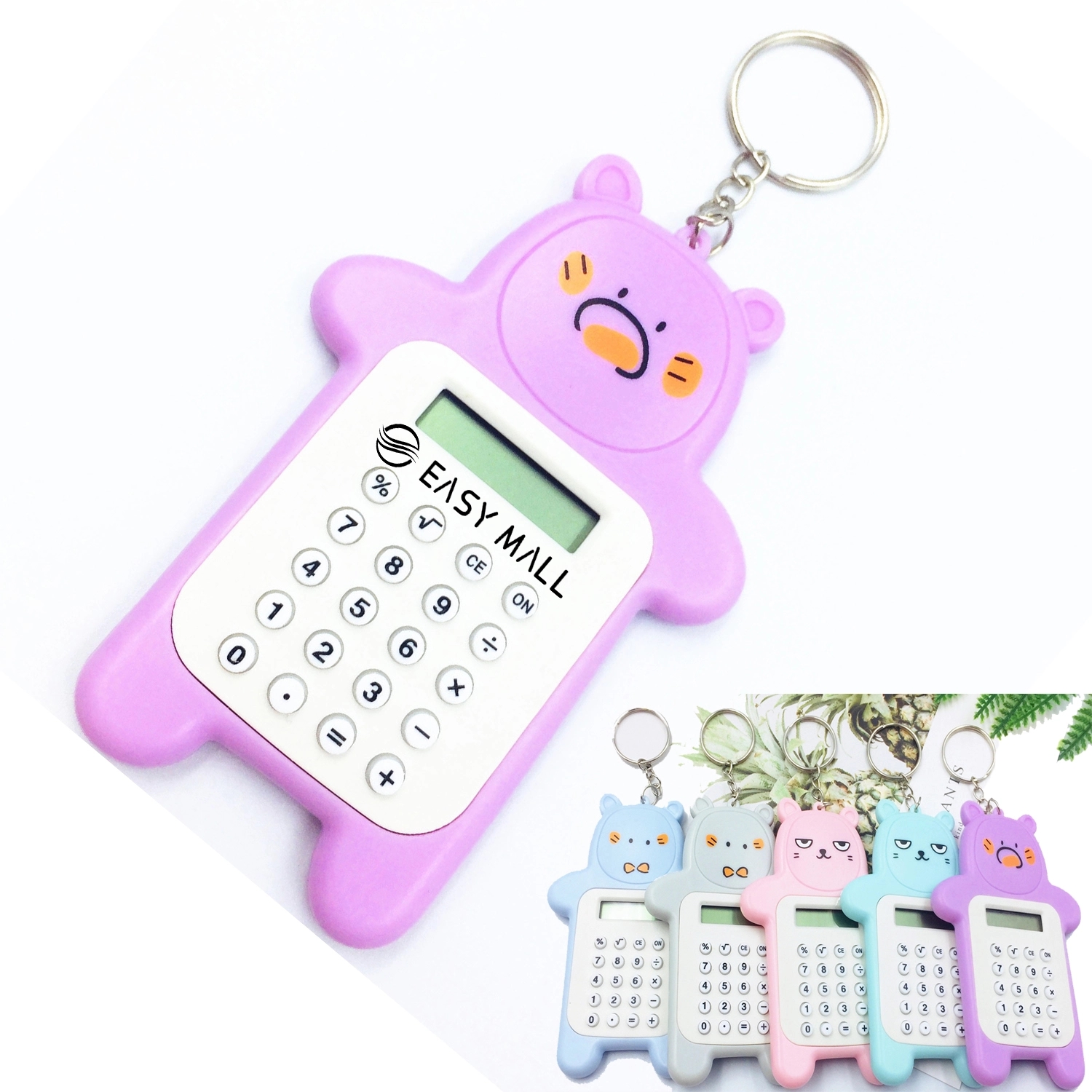 Mini Calculator Key Chain 1