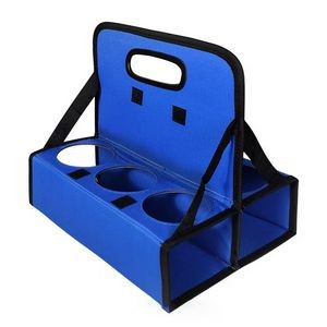 Portable 6 Cups Holder Organizer with Foldable Design 10