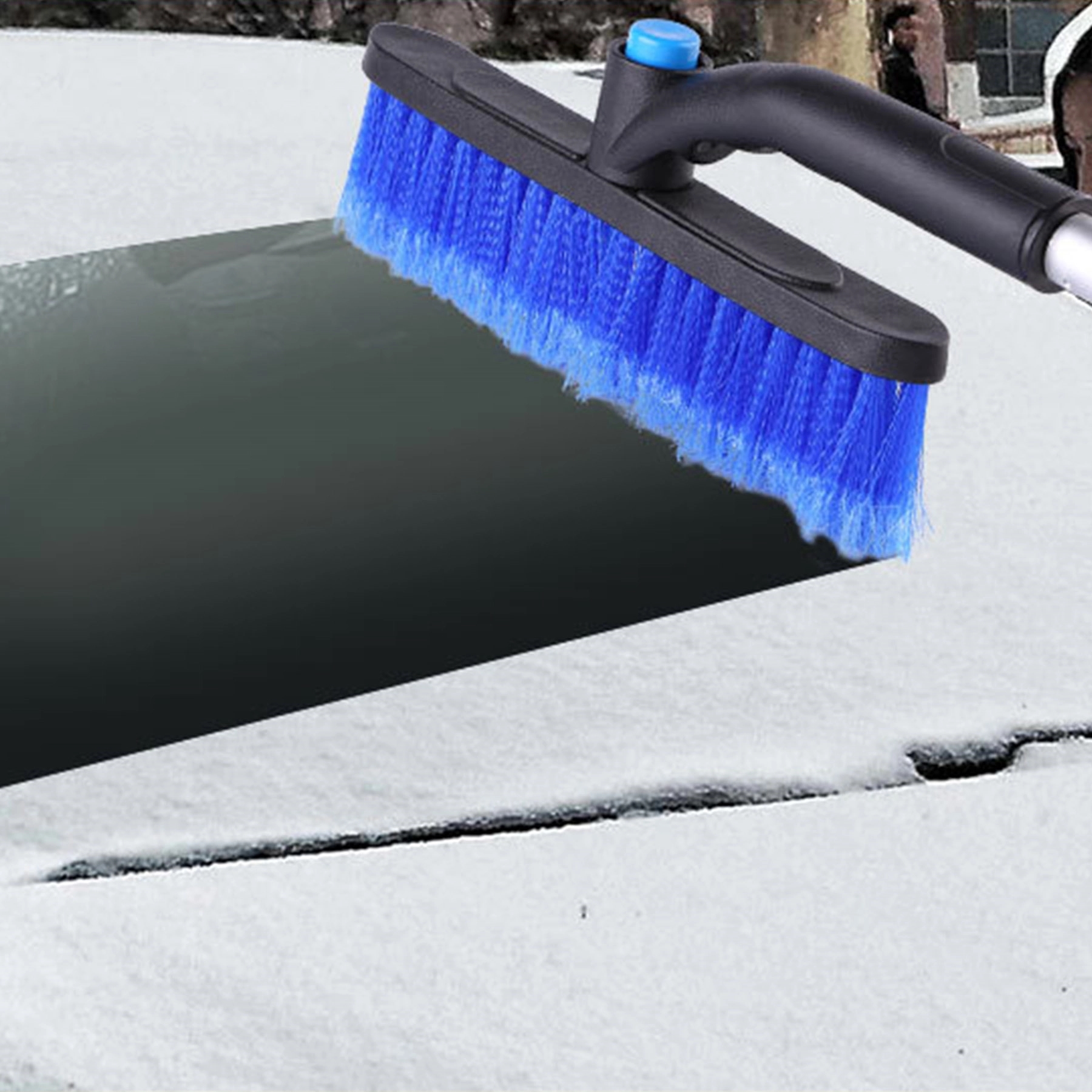Snow Brush and Detachable Ice Scraper for car 8