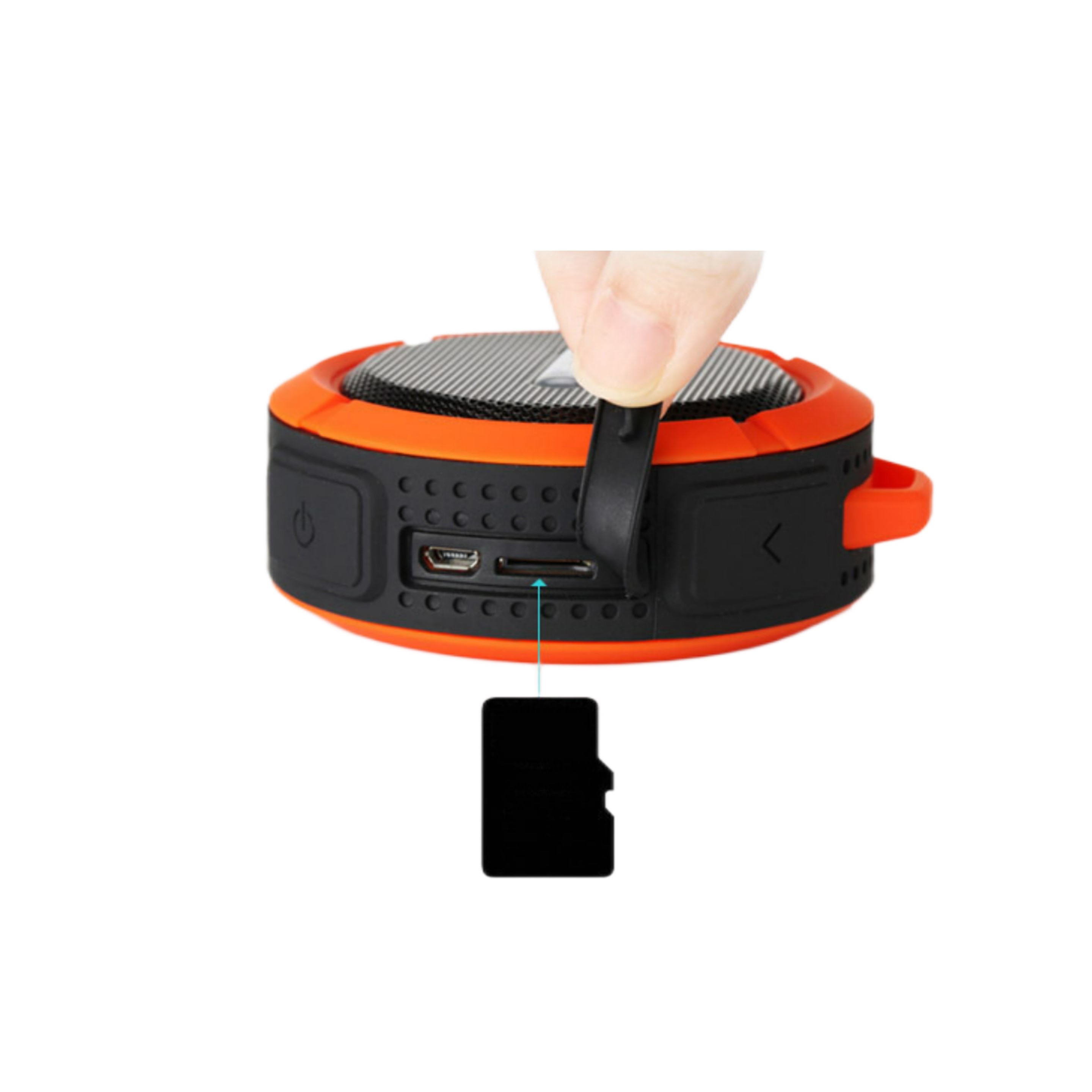 Waterproof Wireless Speaker with Hook (direct import) 2