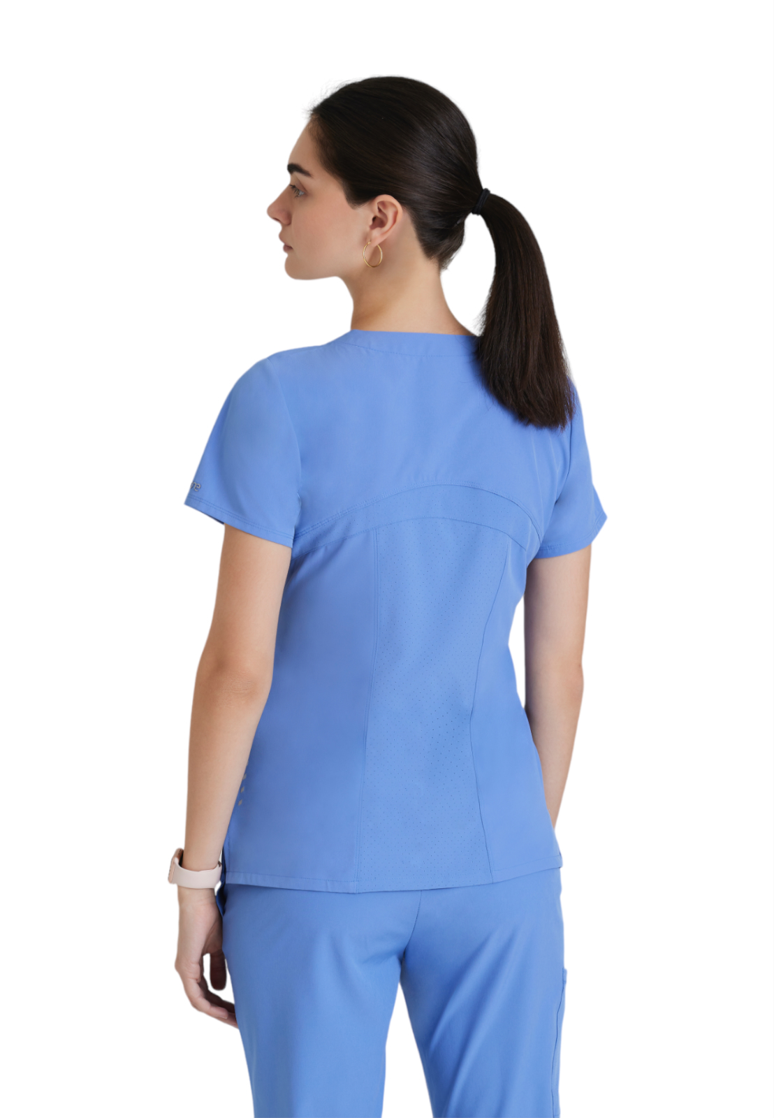 Barco One - Women's Five-Pocket V-Neck Pulse Scrub Top 6