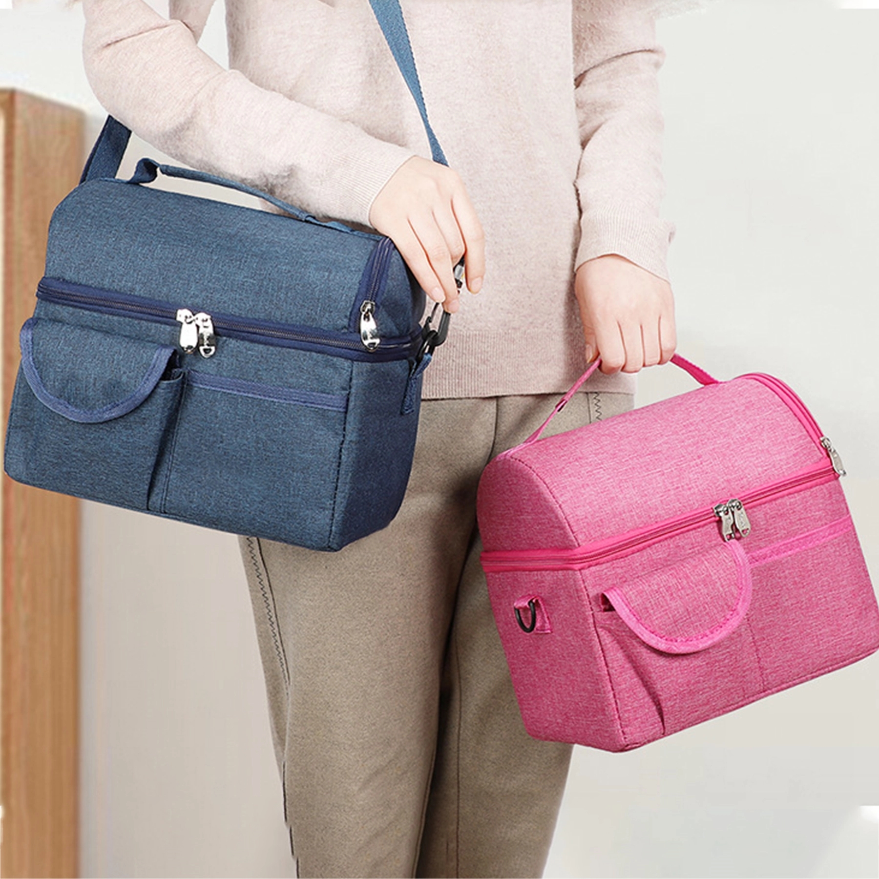 Dual Compartment Lunch Bag 3