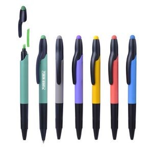 2 Side Highlighter Pen With Stylus 7
