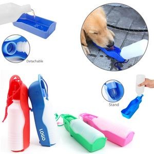 250ml Portable Pet Water Bottle With Foldable Design And Lanyard 10