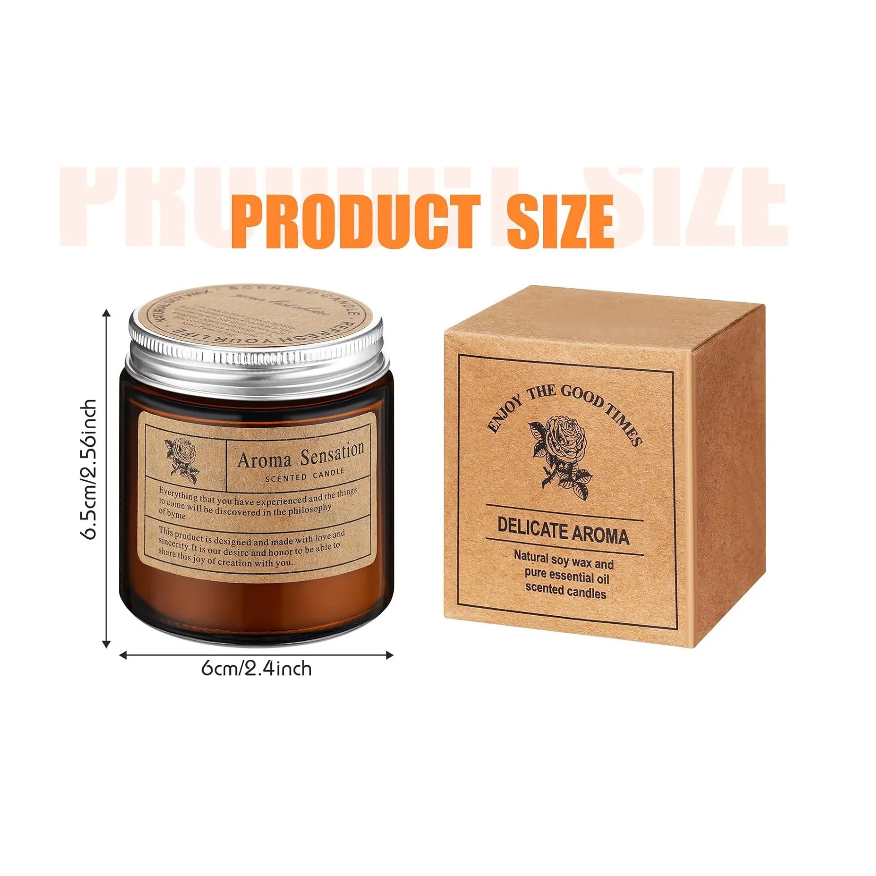 Candles for Home Scented Aromatherapy Gifts 5