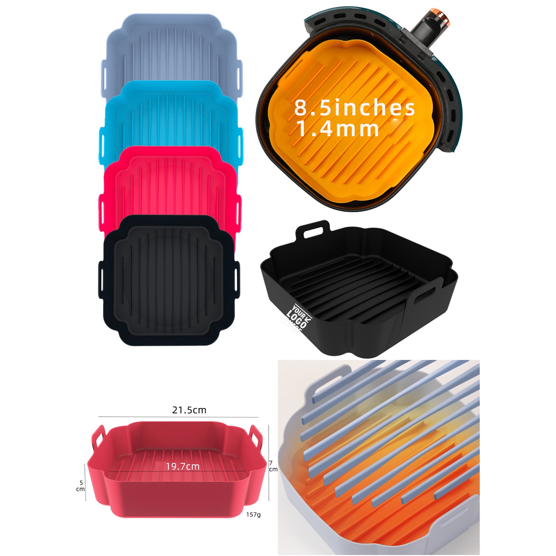 Silicone Air Fryer Liner 2