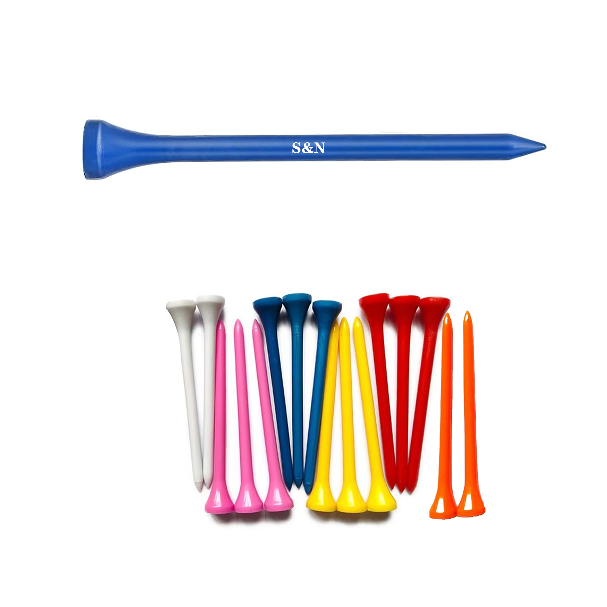 Portable 2.7" Plastic Golf Tee 3