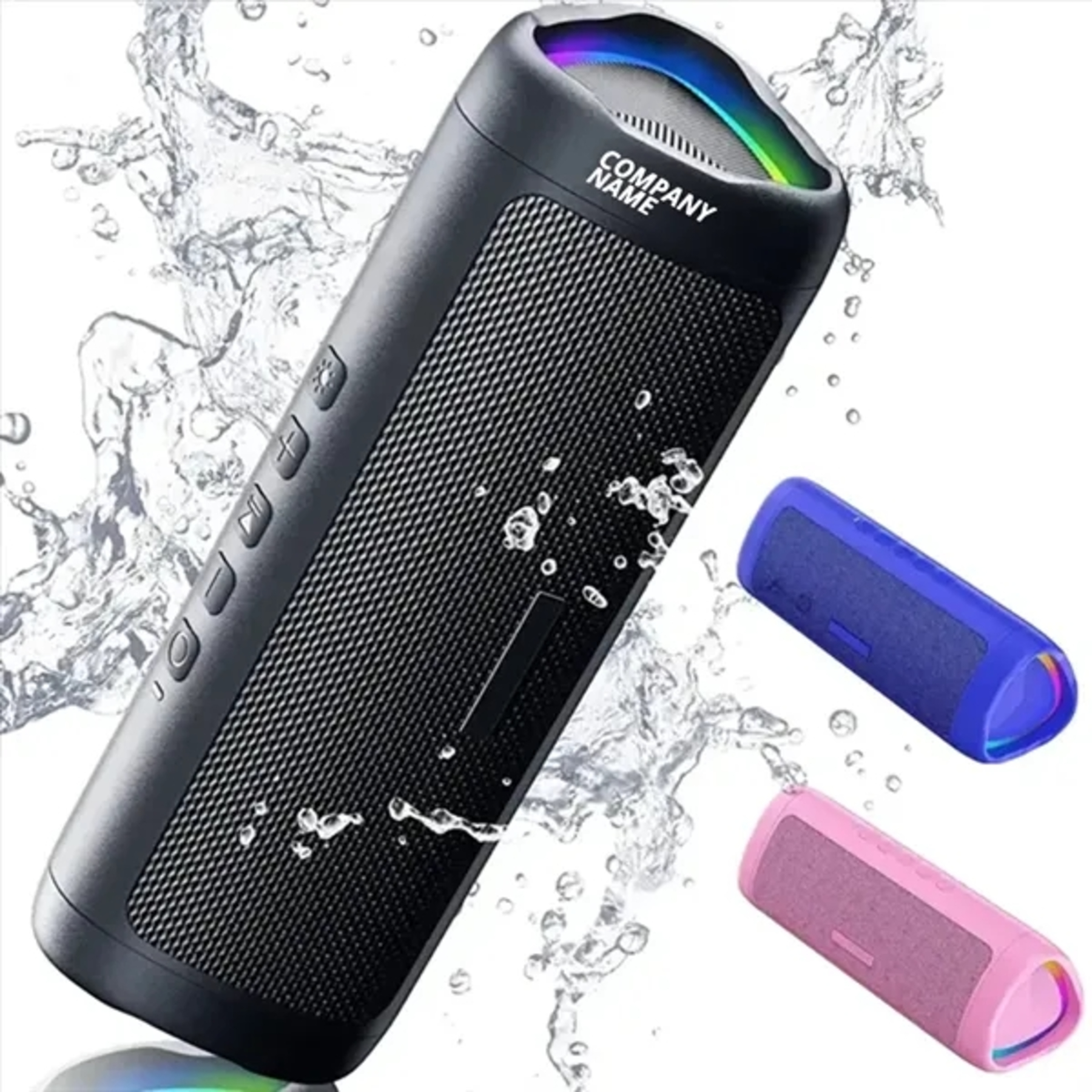 Portable Bluetooth Speaker with Stereo Pairing
2