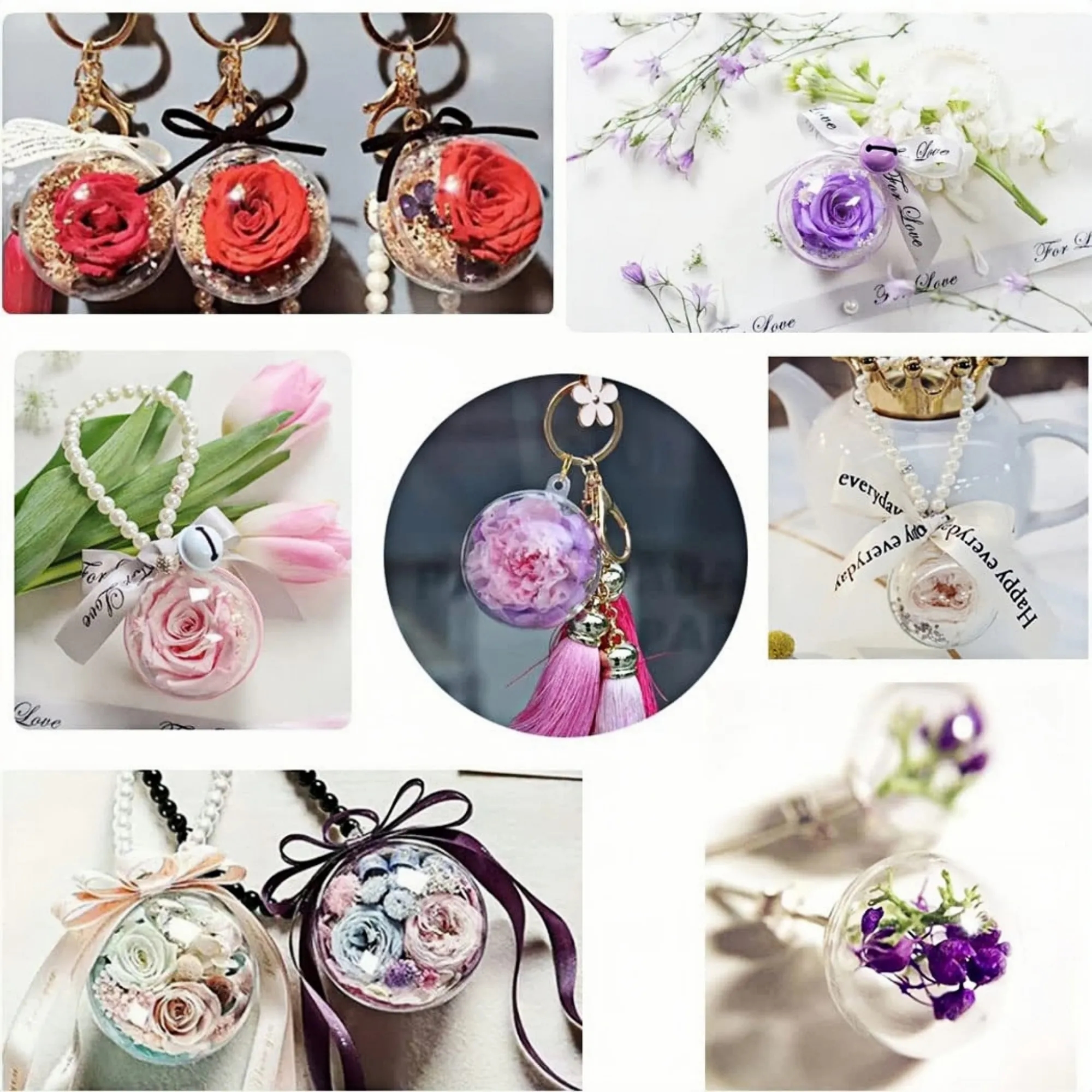 Clear Plastic Hanging Decor Balls 2