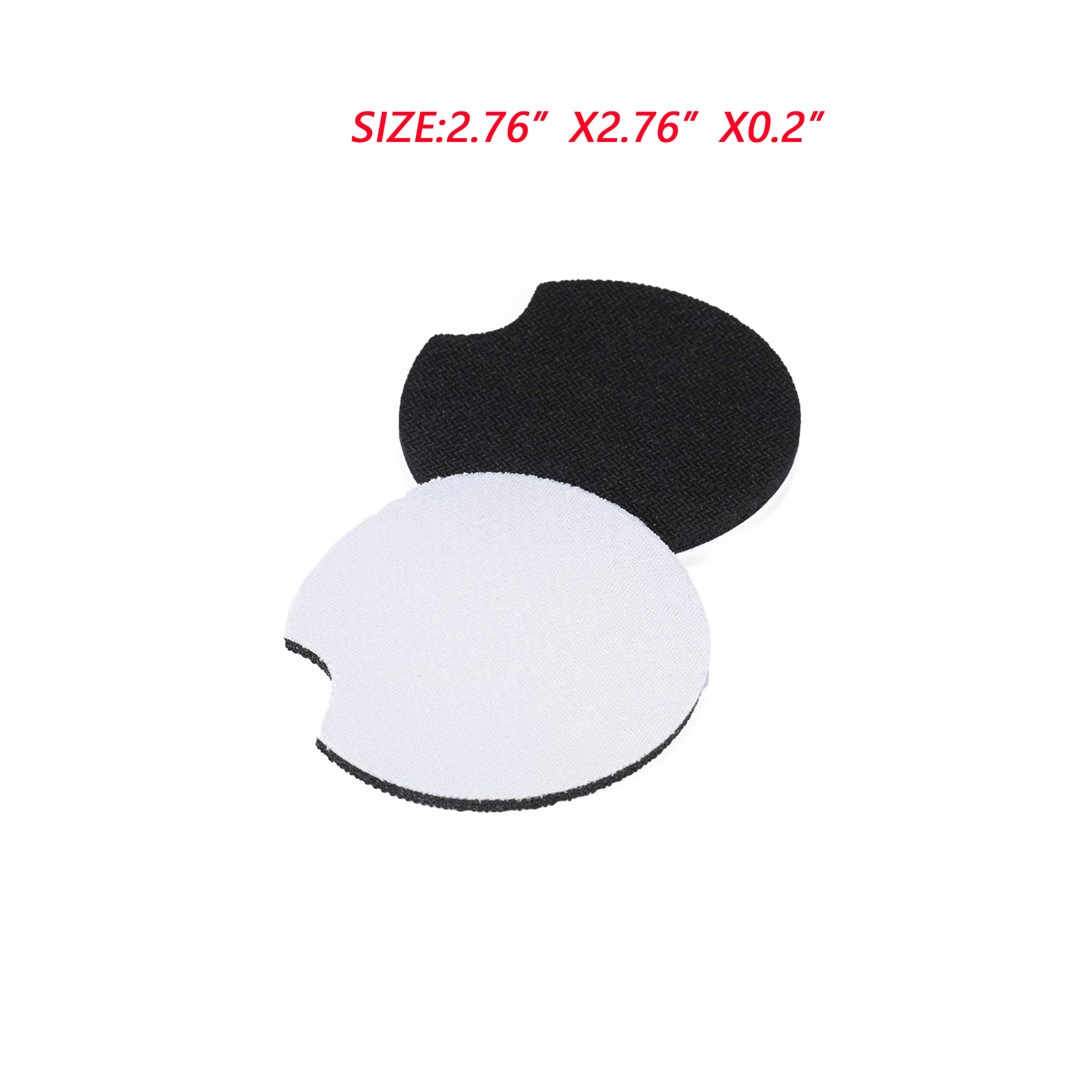 Chloroprene Rubber Sublimation Blank Cup Coasters 2