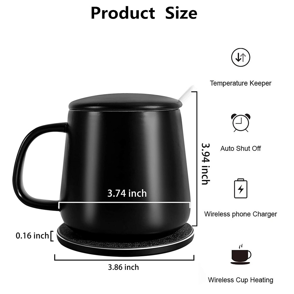 Coffee Mug Warmer Wireless Charger 4