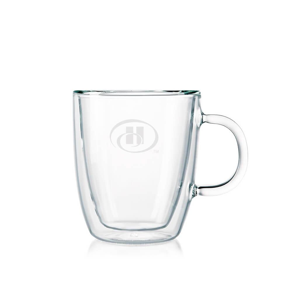 Bistro 10oz Double Wall Mug Set 2 pcs