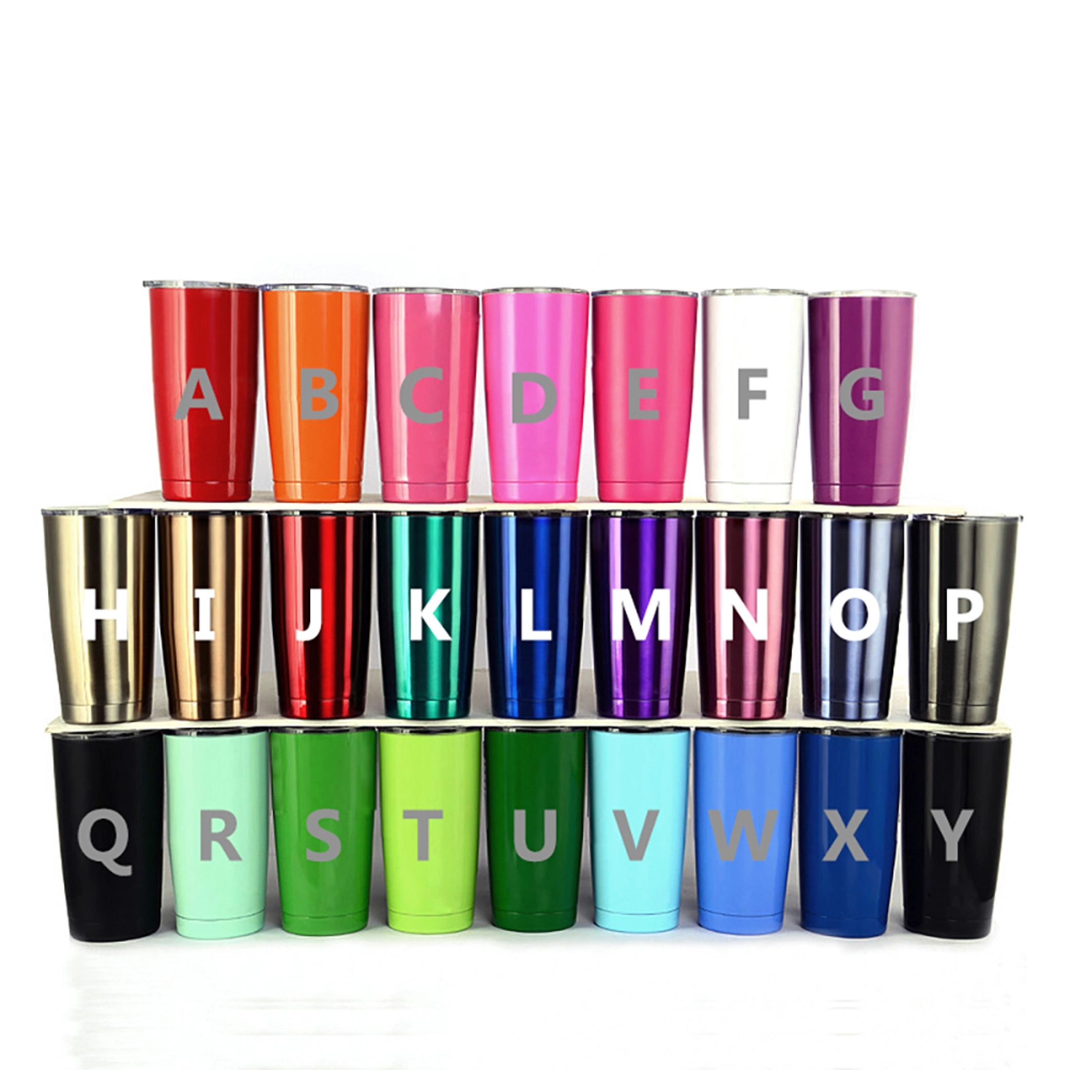 20 Oz. Stainless Steel Tumbler w/ Resistant Lid 4