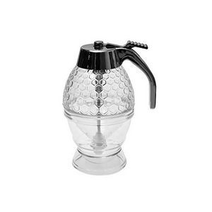 8oz Down Flow Honey Syrup Dispenser Bottle With Easy Press 9