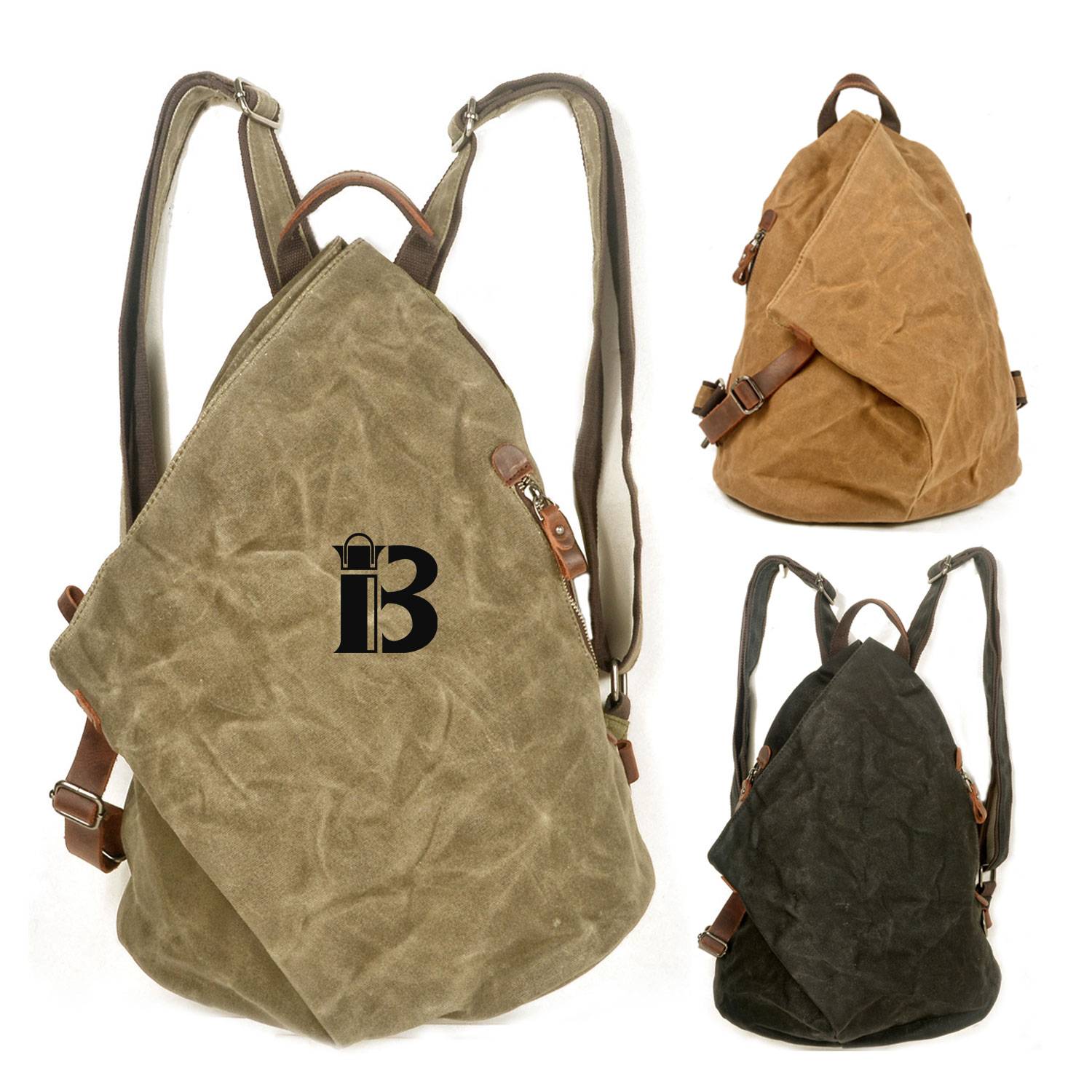 Travel Casual Canvas Vintage Backpack 2
