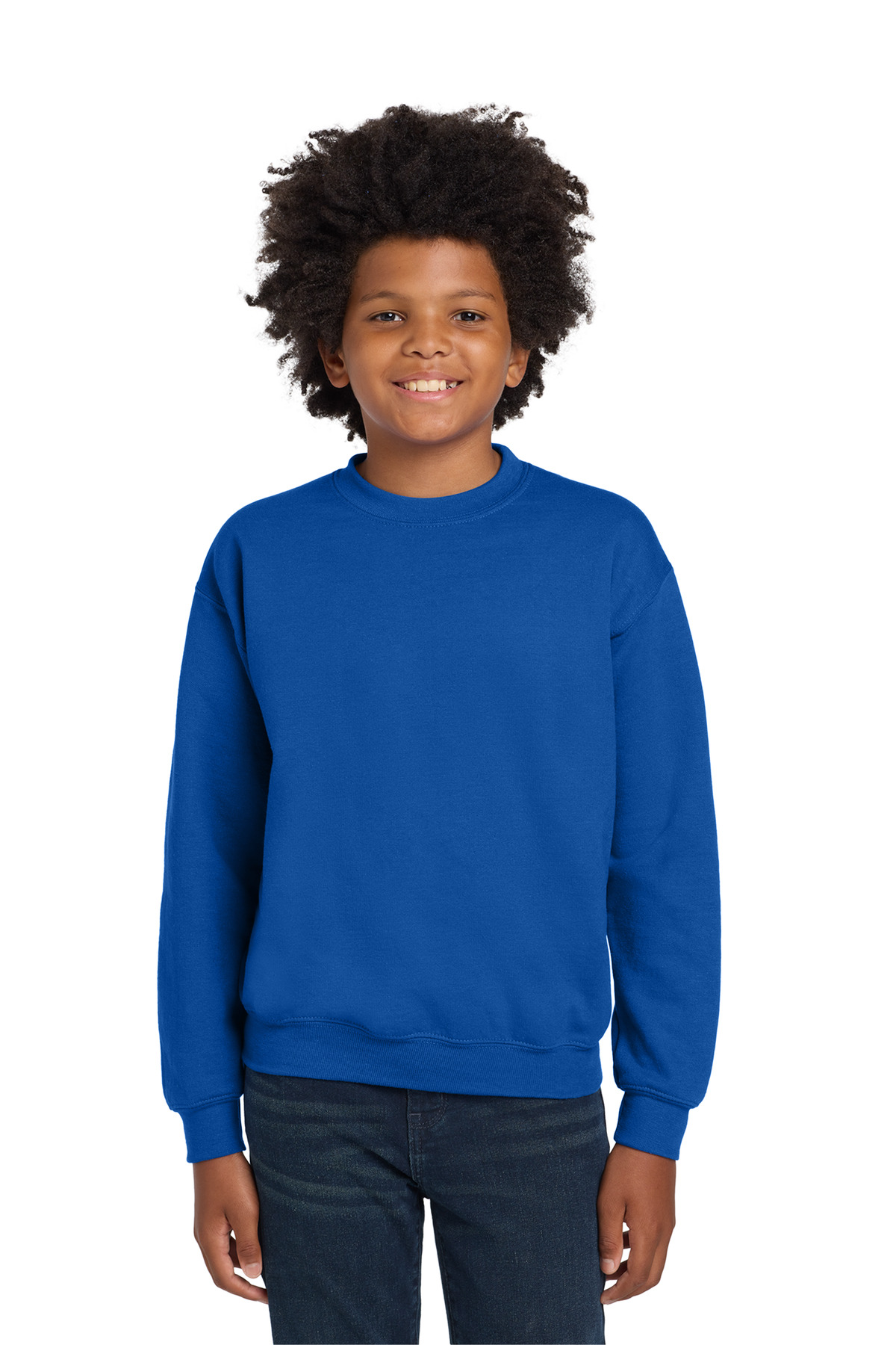 Gildan Youth Heavy Blend Crewneck Sweatshirt. 18000B 80