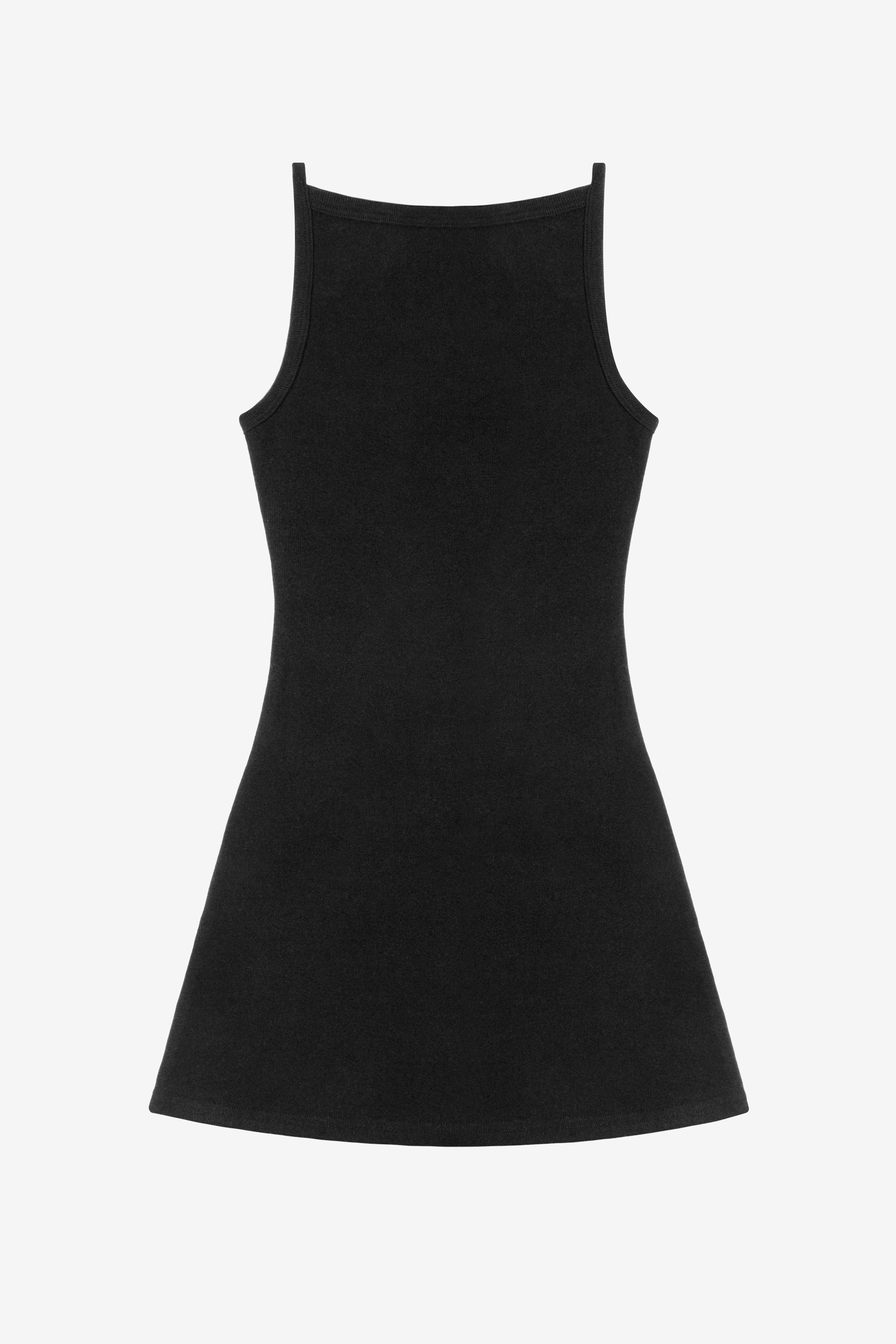 14/1 RIB SPAGHETTI BOATNECK DRESS 2