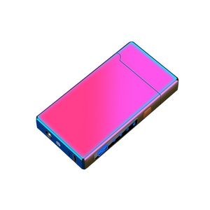 Rectangle Dual Electric Arc Lighter With Flashlight 15