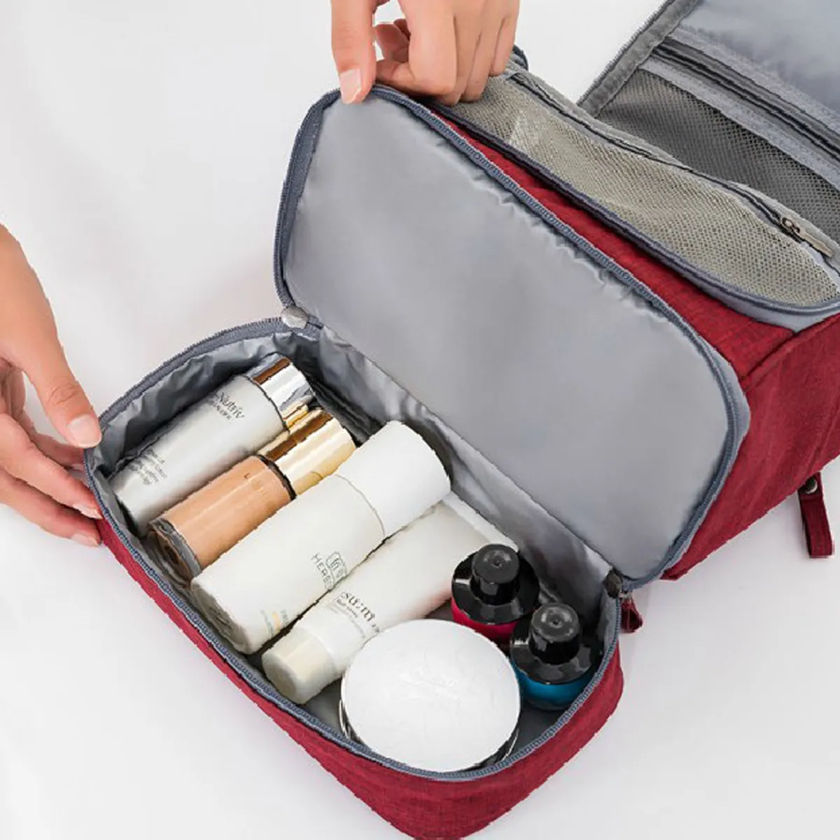 Portable Travel Wash Makeup Outdoor Business Toiletry Bags 8