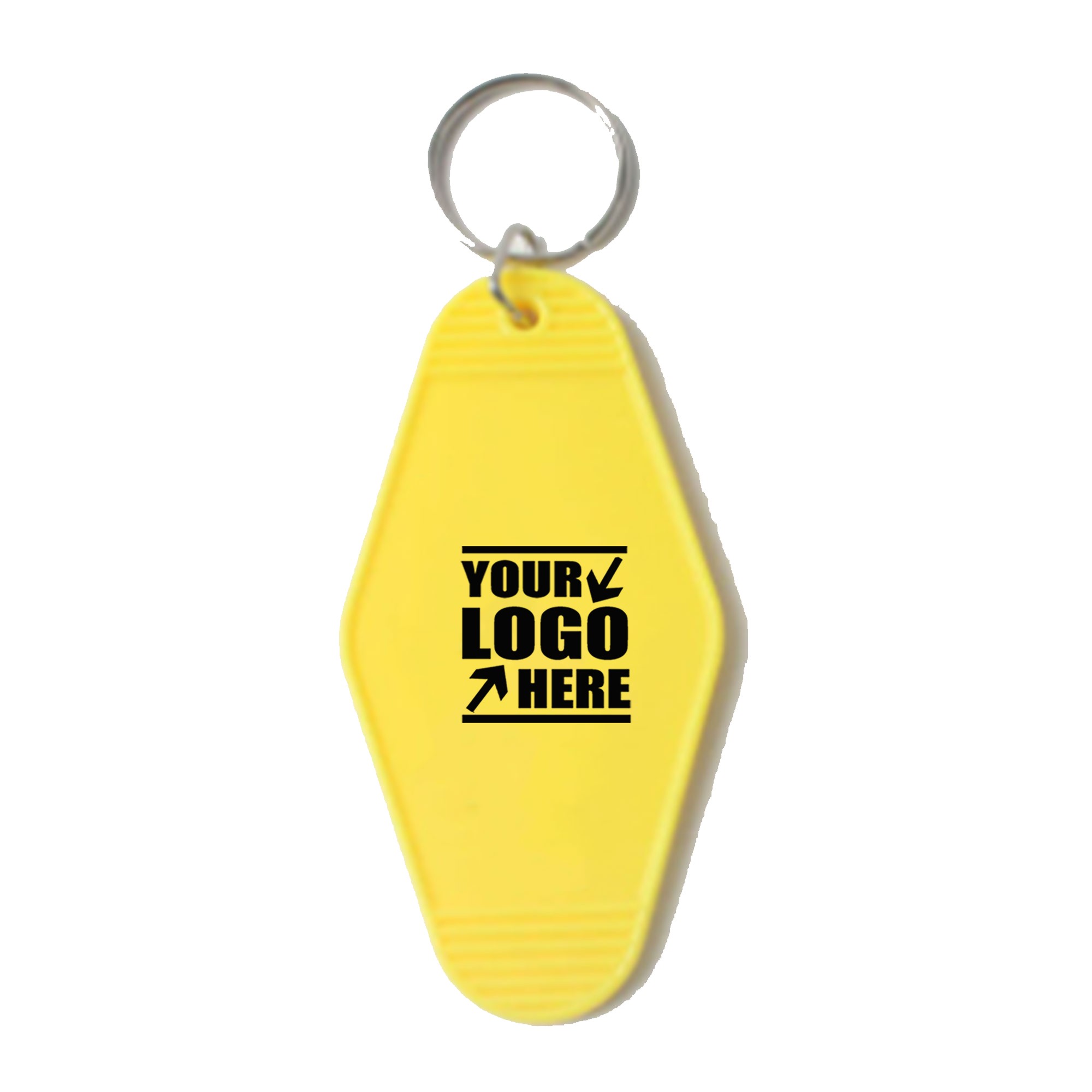 Diamond Shape Plastic Key Tag 2