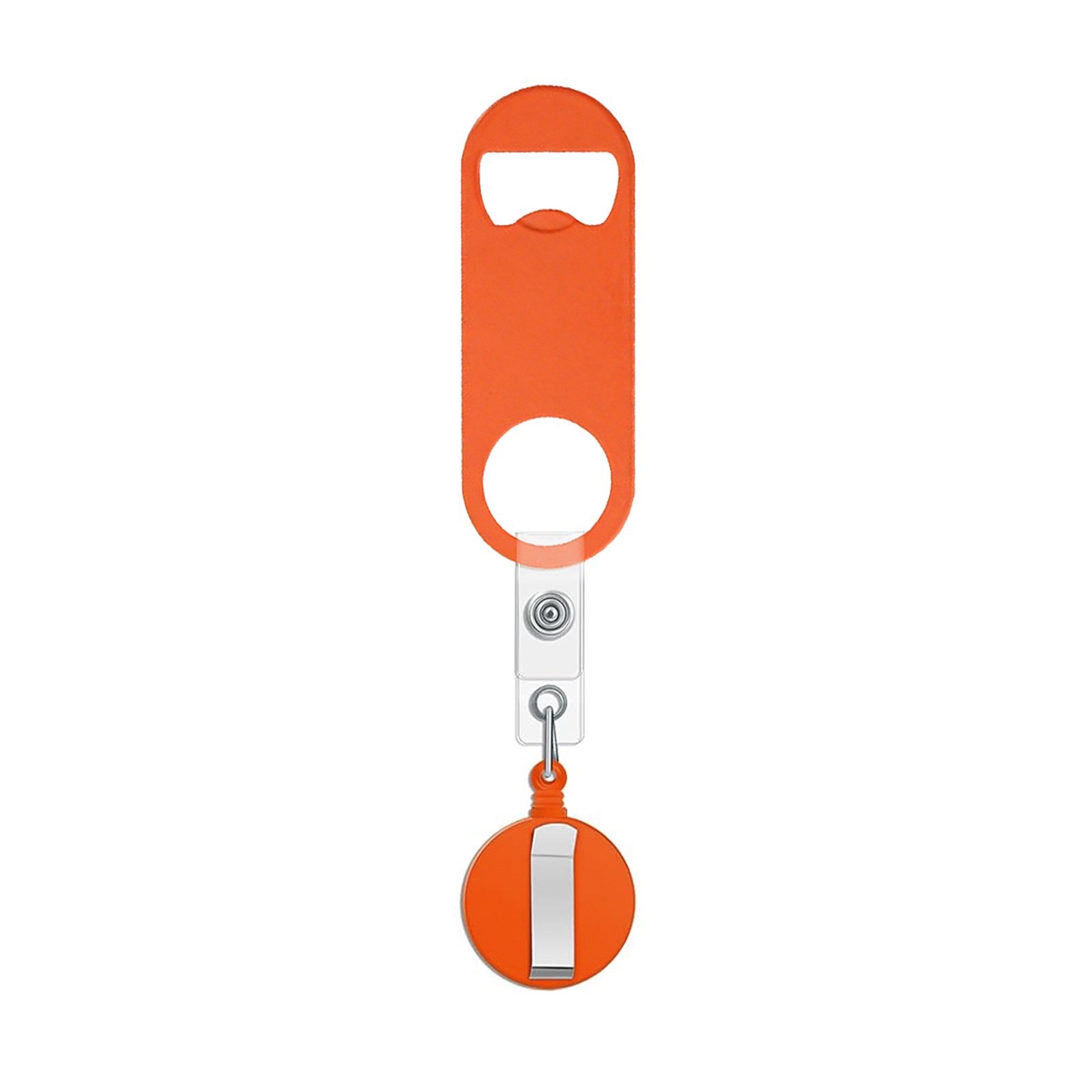Retractable Badge Holder W/ Beer Bottle Opener & Clip 10