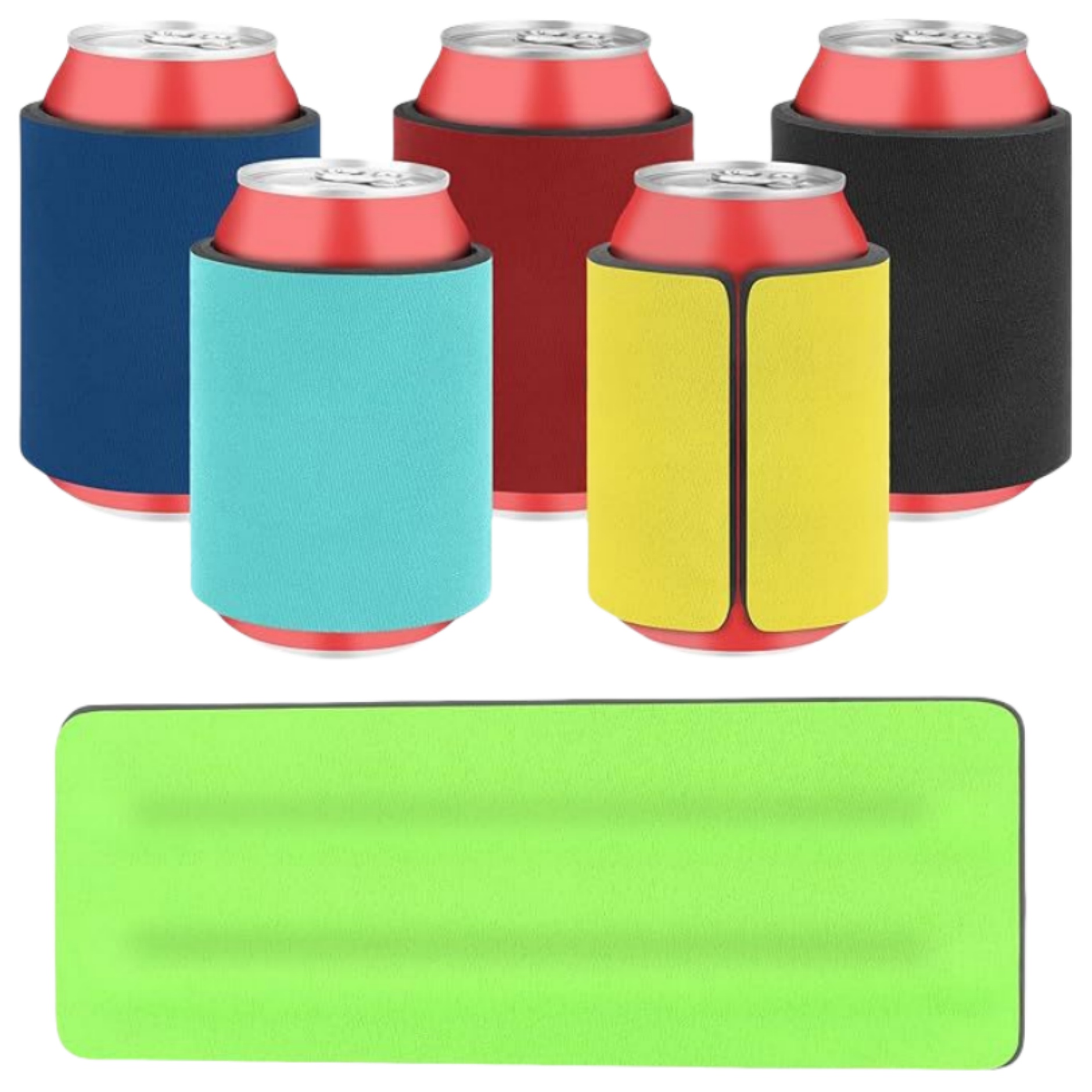 Neoprene Slap Wrap Can Cooler Sleeve Holder 1