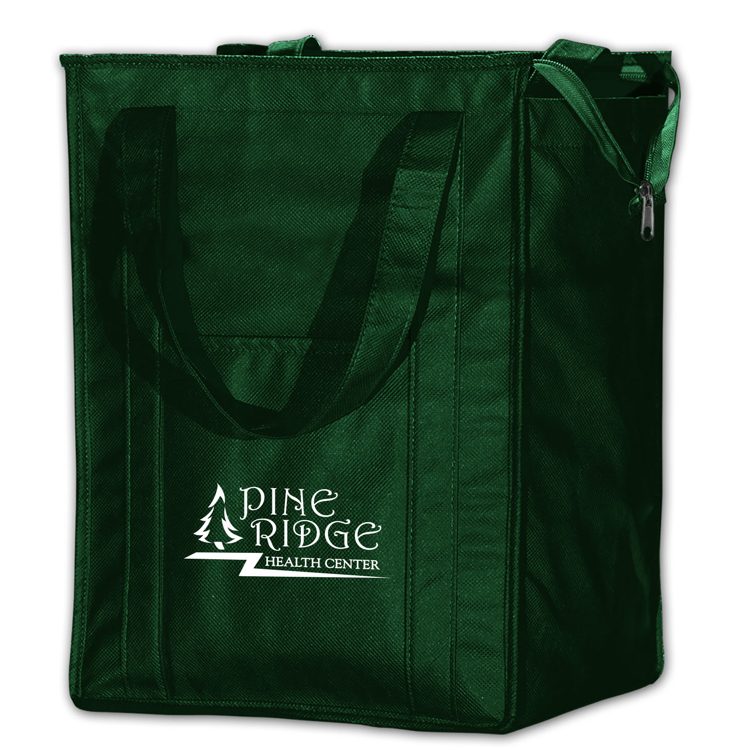 Insulated Polytex Tote W/Zipper 9