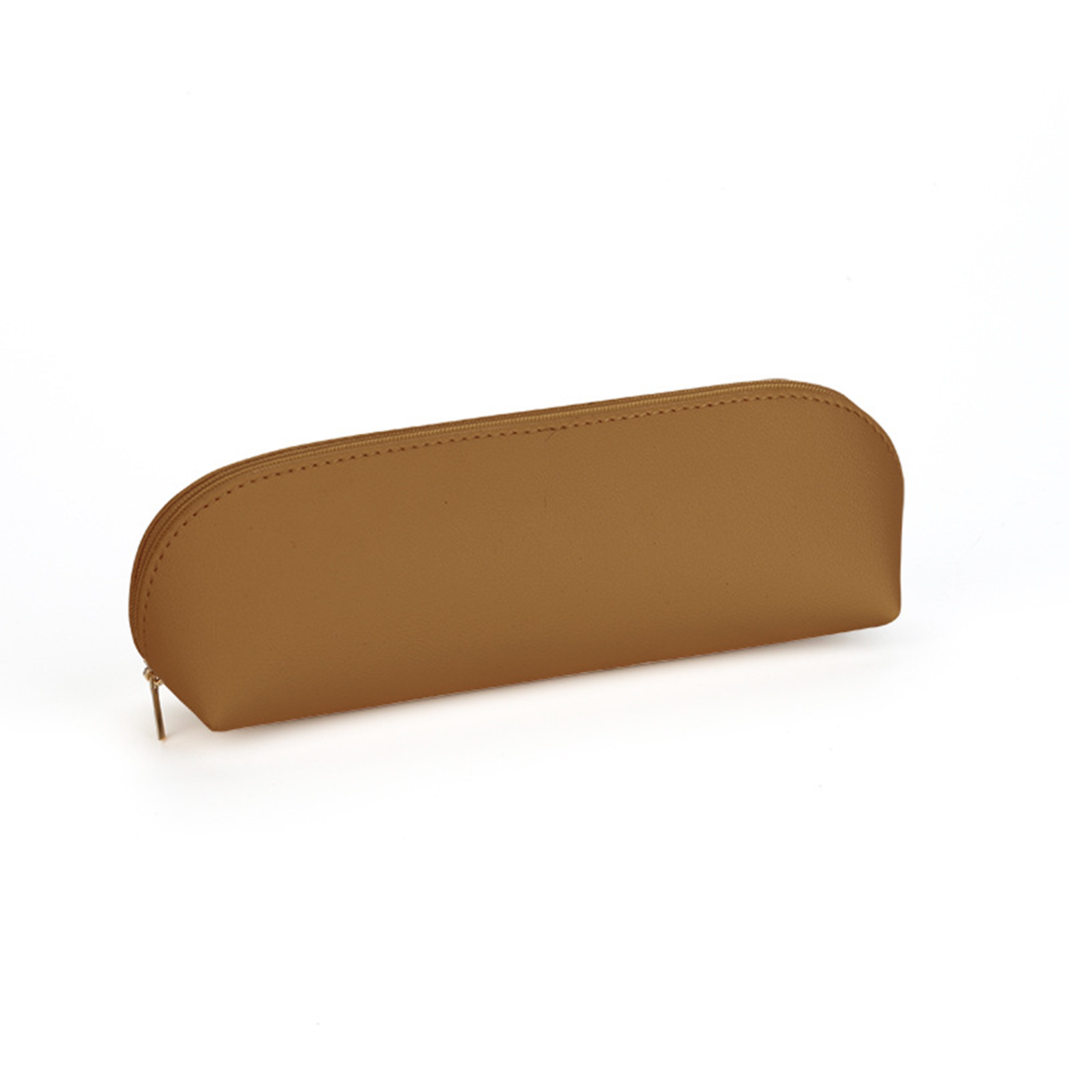 Pu Leather Waterproof Pencil Bag With Zipper 4