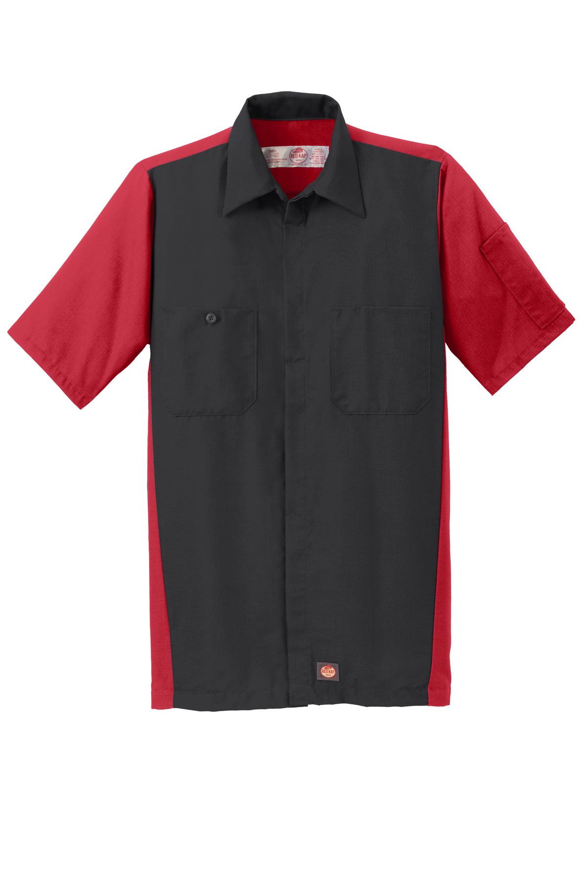 Red Kap Short Sleeve Ripstop Crew Shirt. SY20 30