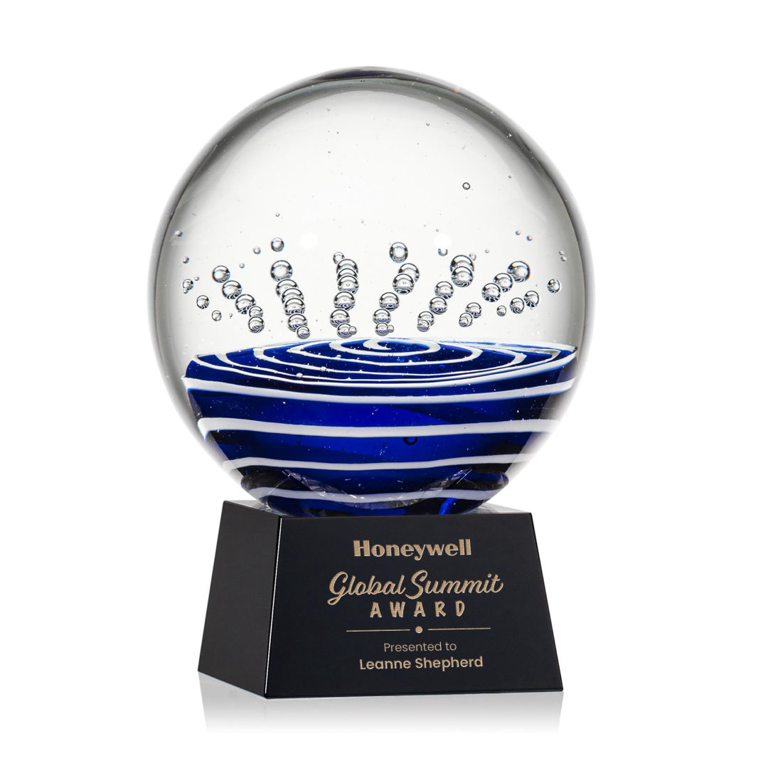 Tranquility Award on Robson Base - Black 4
