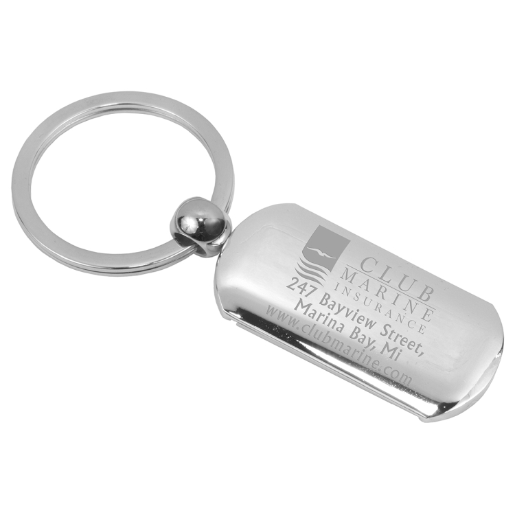 "Jens" Laser Engraved Metal Keyholder 4