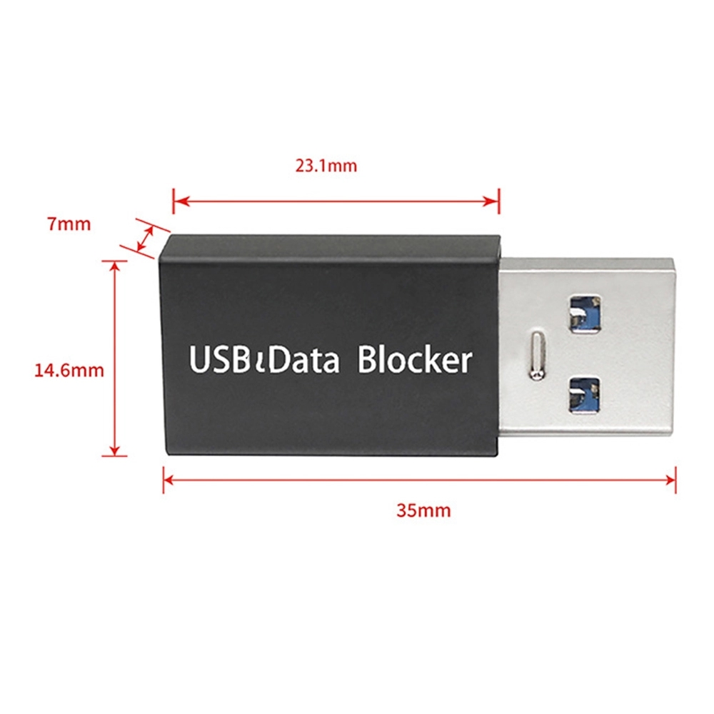 Metal Usb Data Blocker 3