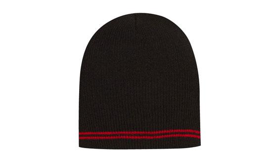 Skull Acrylic Beanie - Toque with Stripes 8