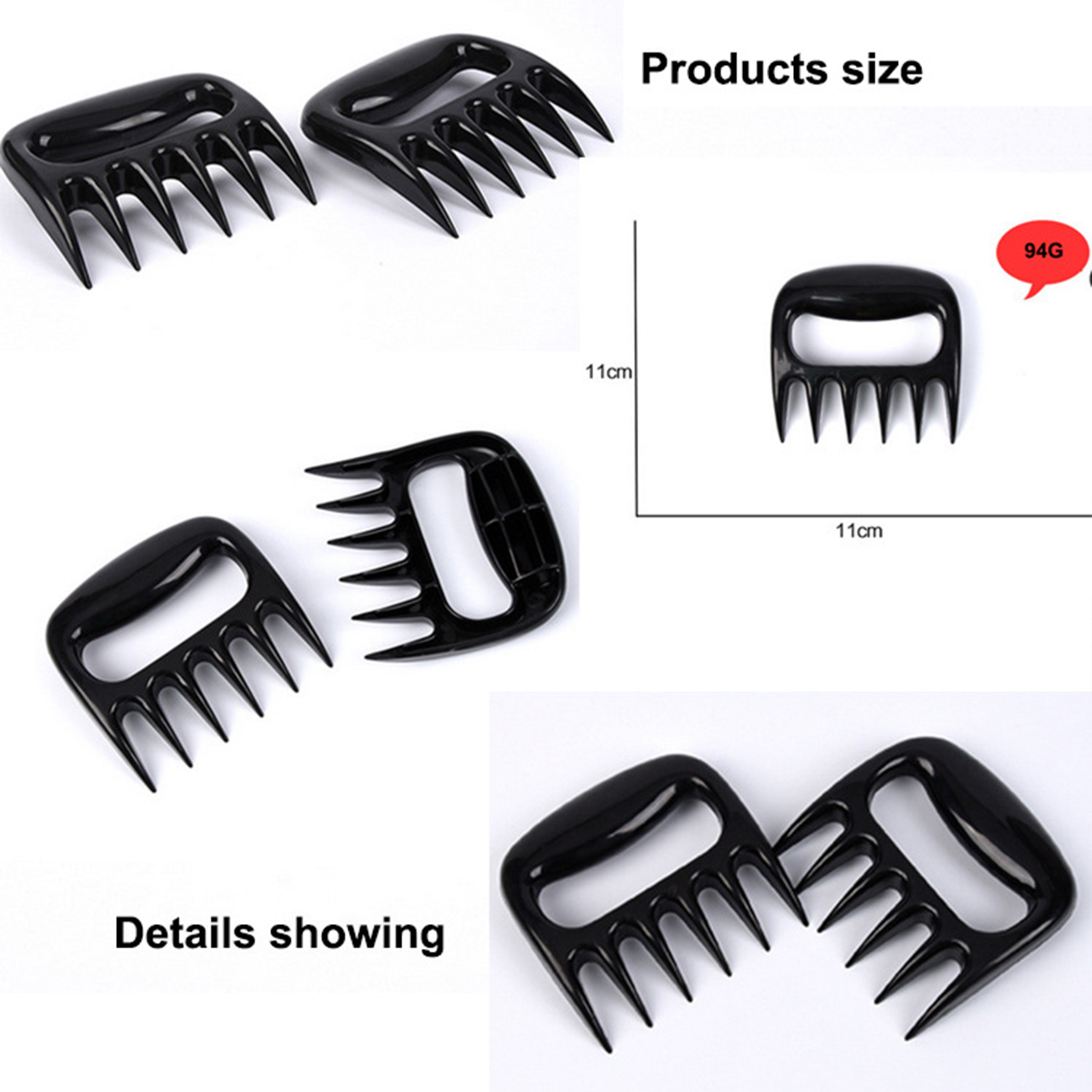 Kitchen Silicone Heat Resistant Oven Gloves 3