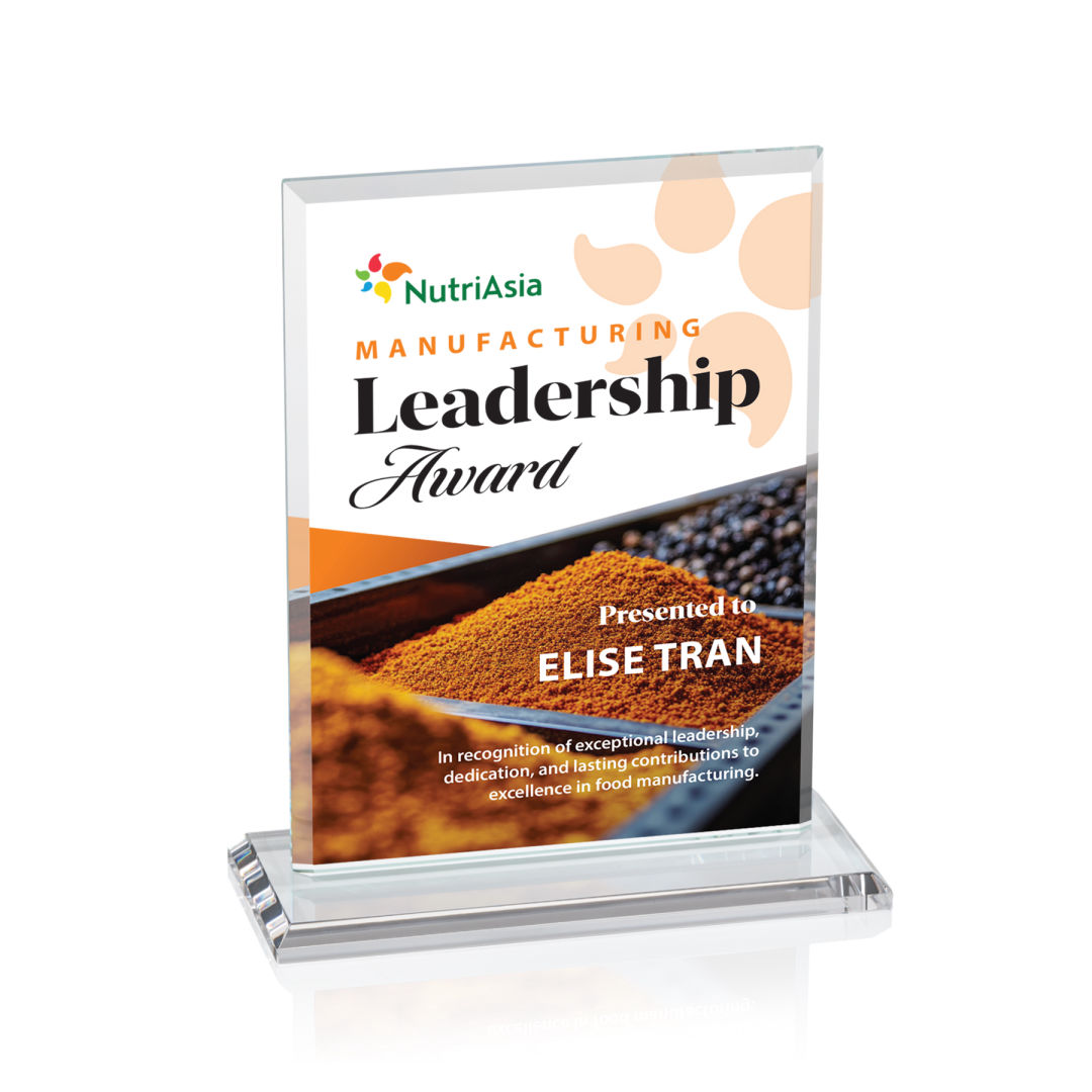Vitalia VividPrint™ Award - Clear 3