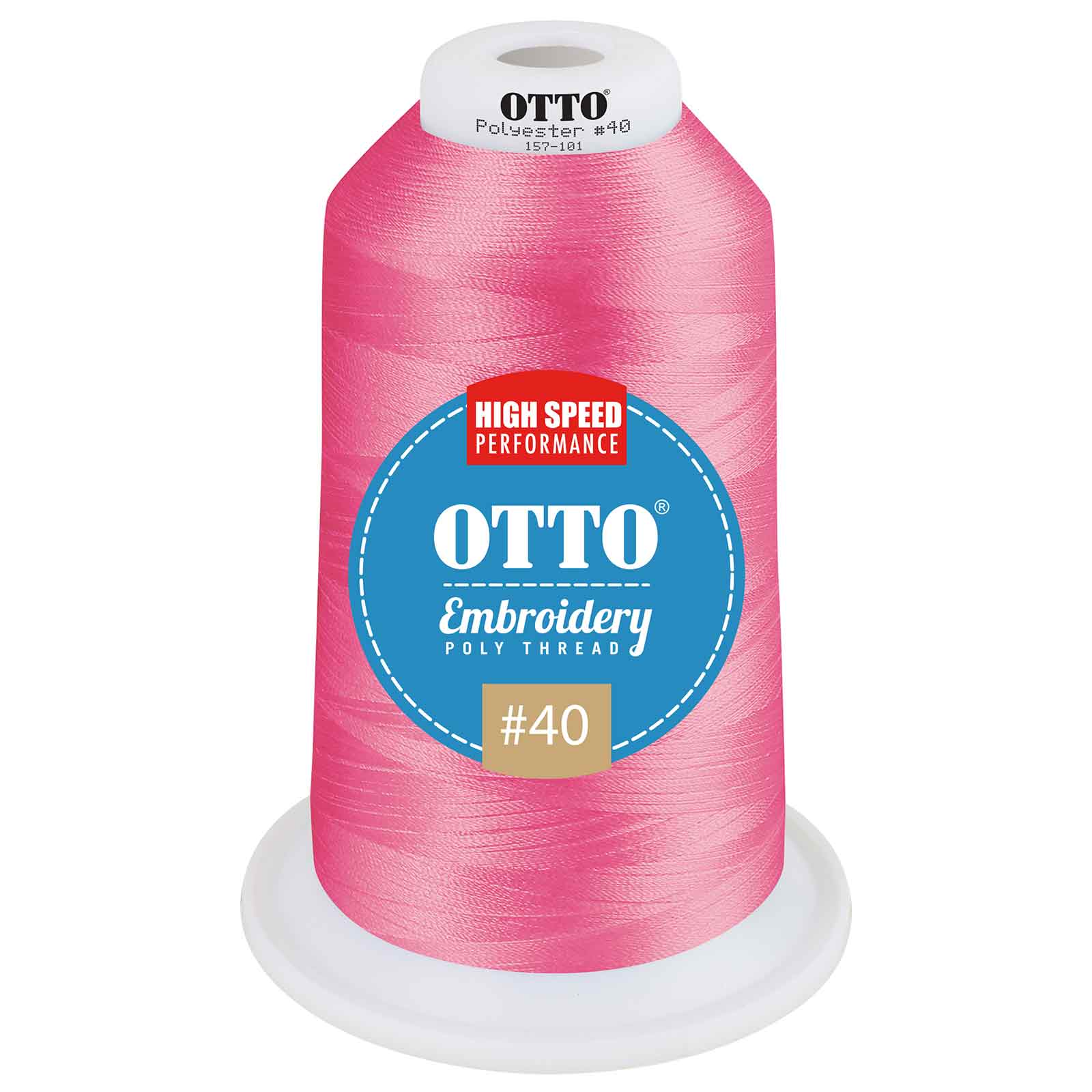 OTTO Embroidery Poly Thread #40 5,500 yd. King Cone 10