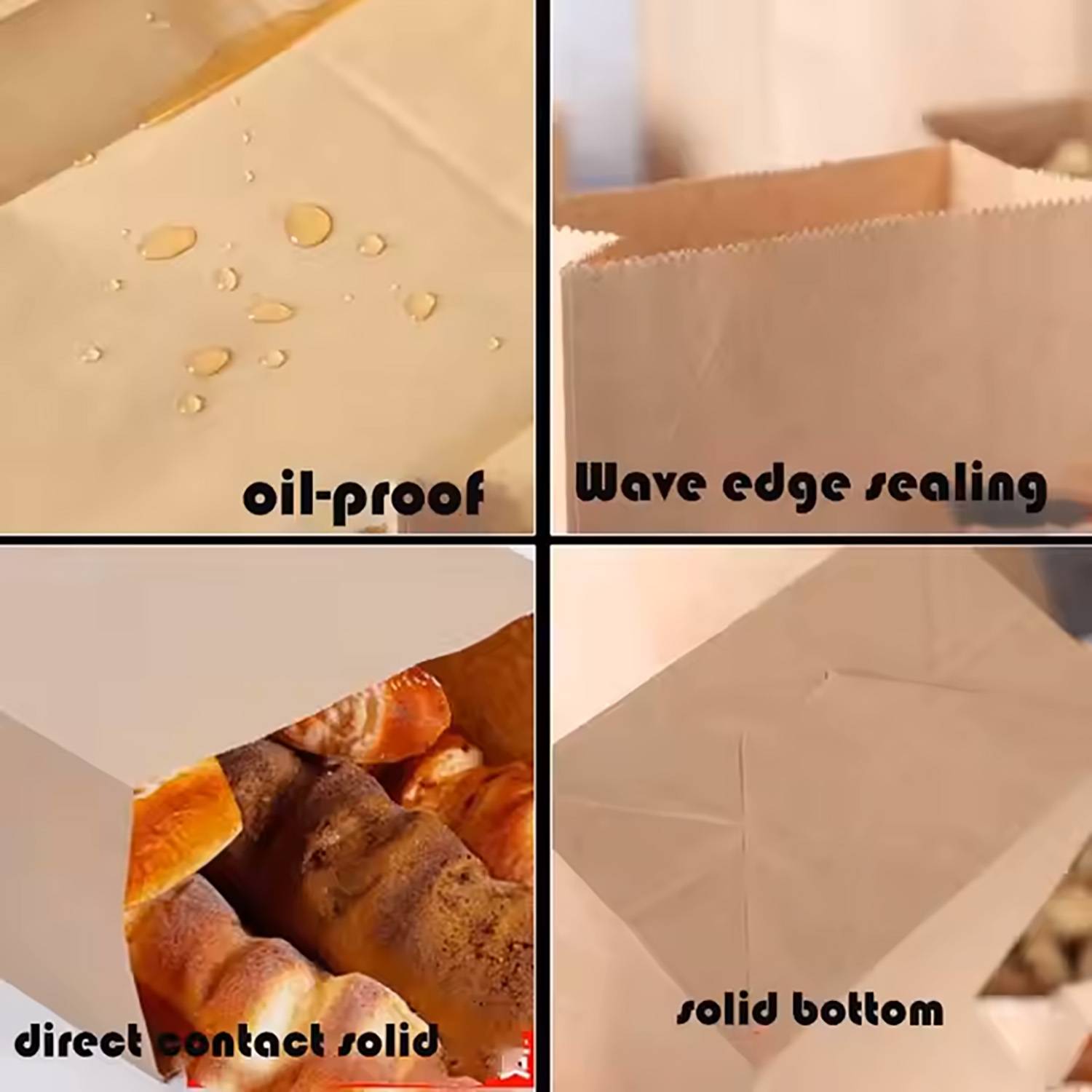 Large Disposable Popcorn Paper Bag 7