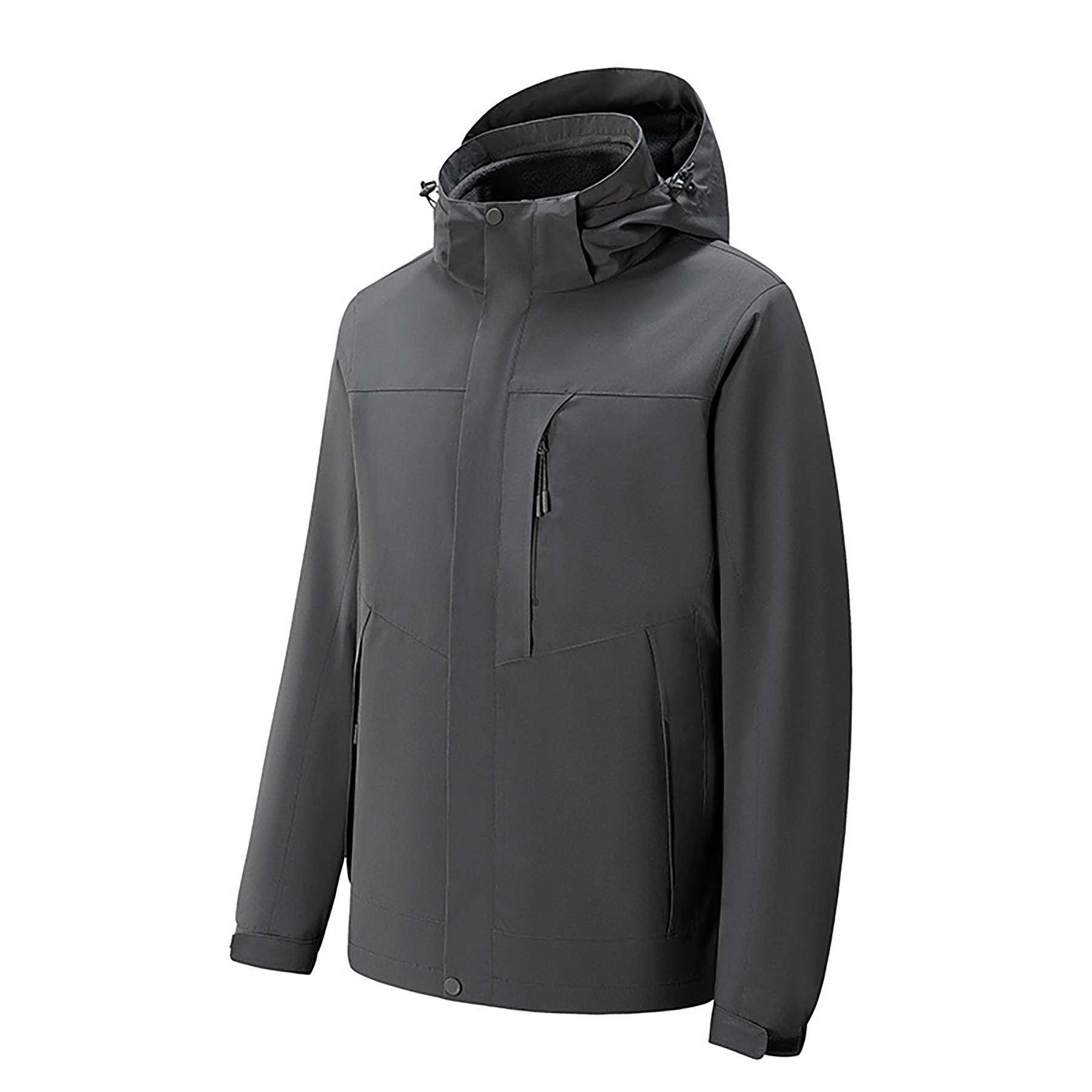 3 in 1 Warm Fleece Liner Jacket & Detachable Hood 2
