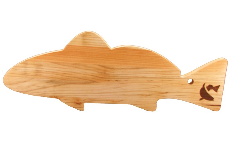 Wood Cutting Board - Fish 4