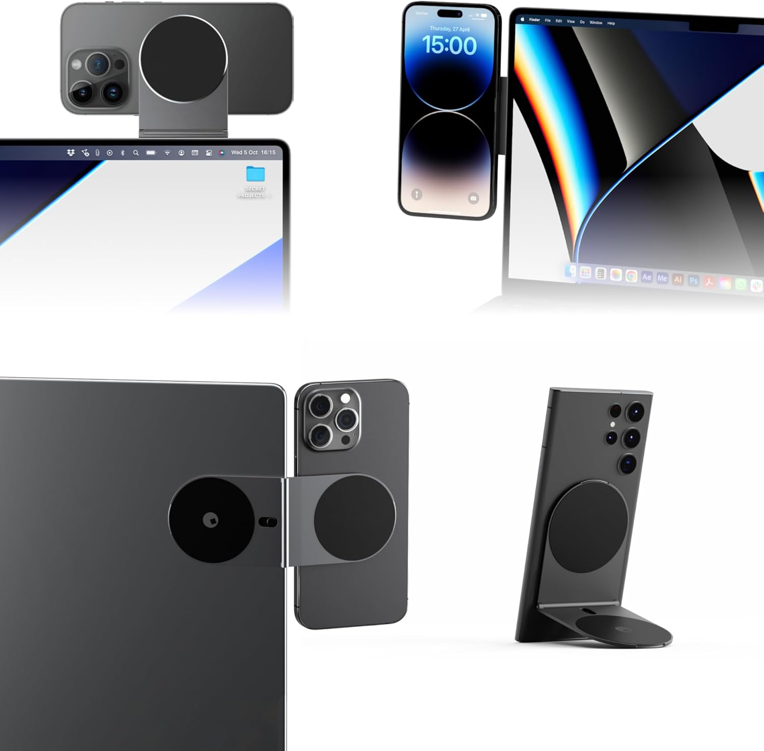 Magnetic Stand For Computer And Phone 6