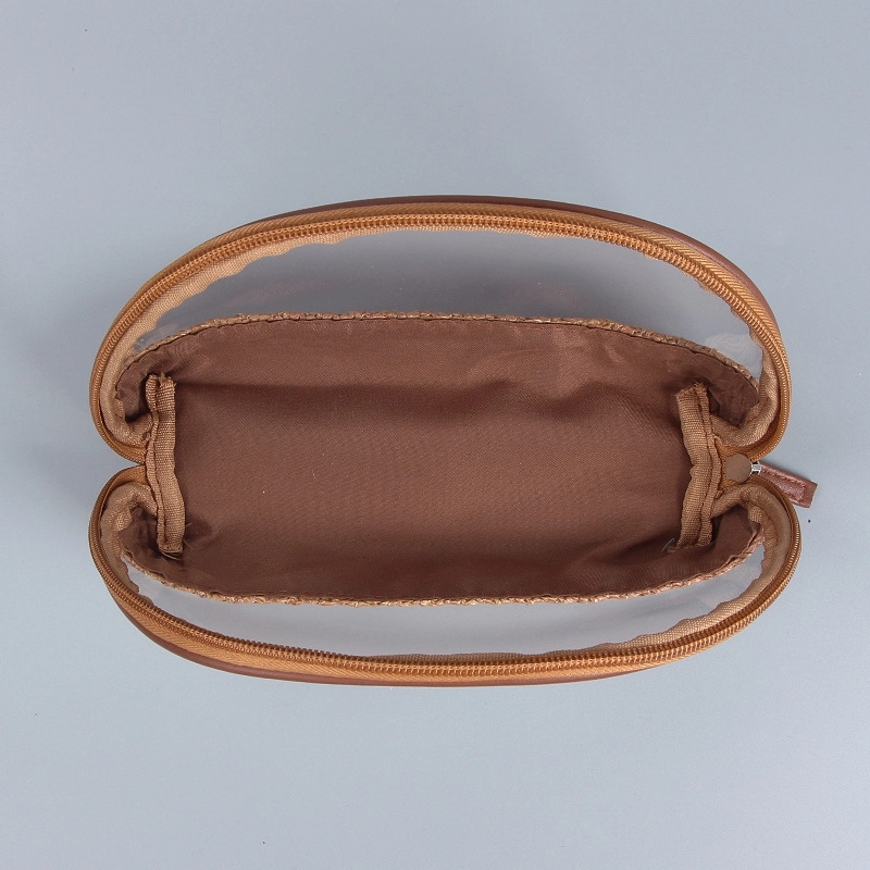 Transparent PVC Travel Makeup Pouch & Cosmetic Toiletry Bag 9