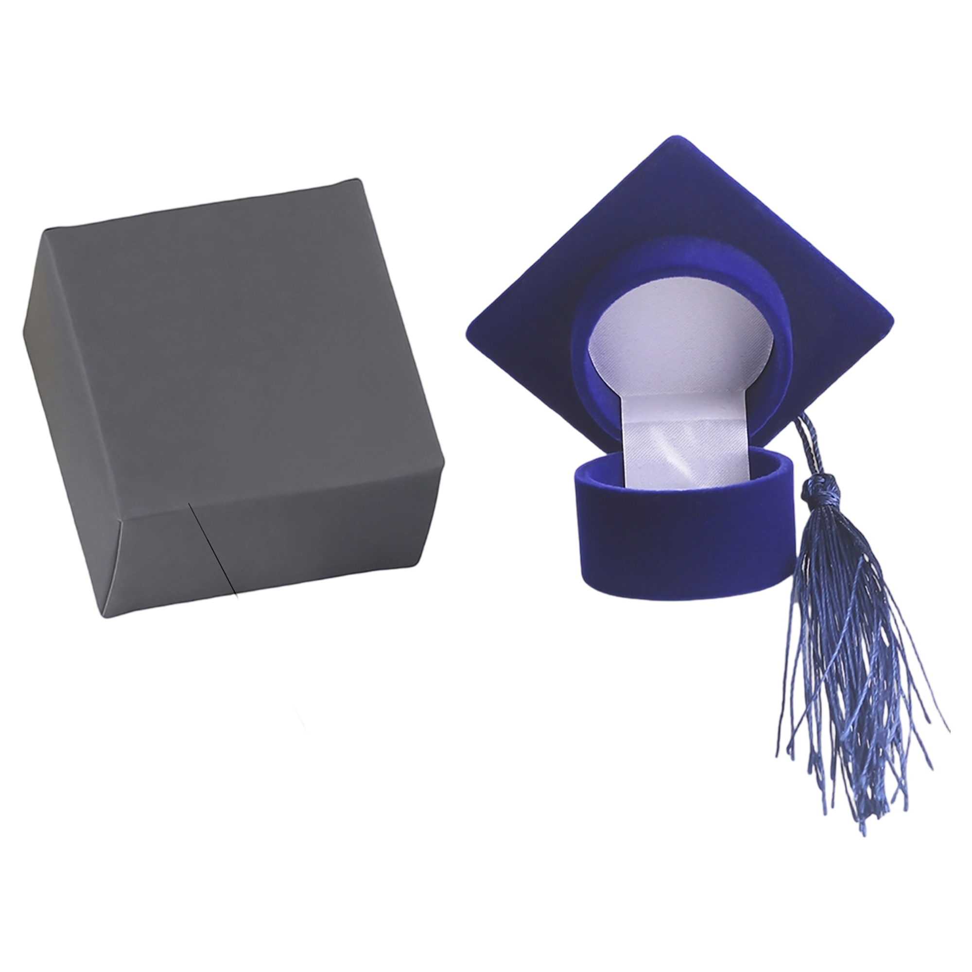 ABS Graduation Cap Ring Box 2.48" x 2.48" x 1.57" 1