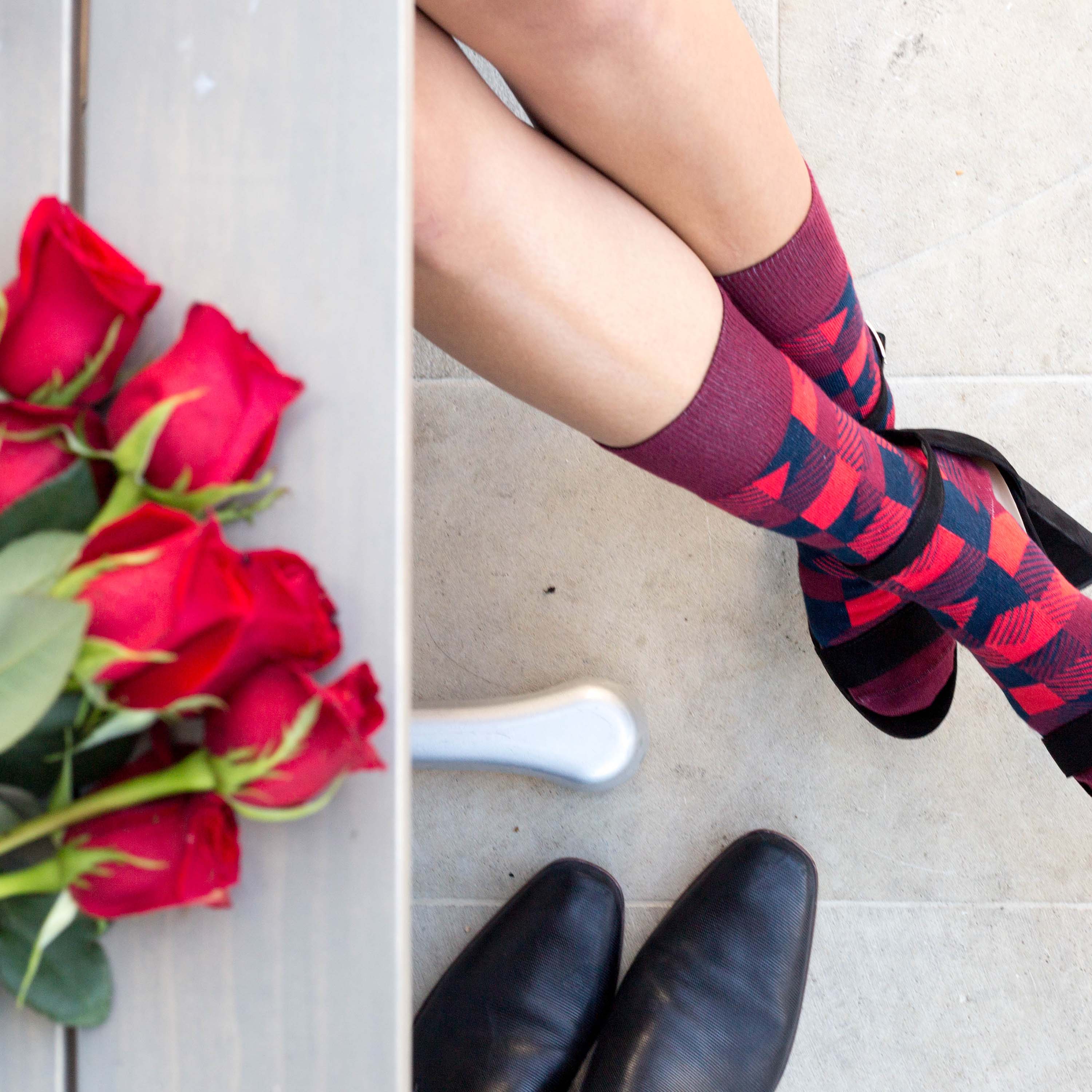 Standard Anniversary Socks - Commemorative Footwear for Lasting Love - American Made 1