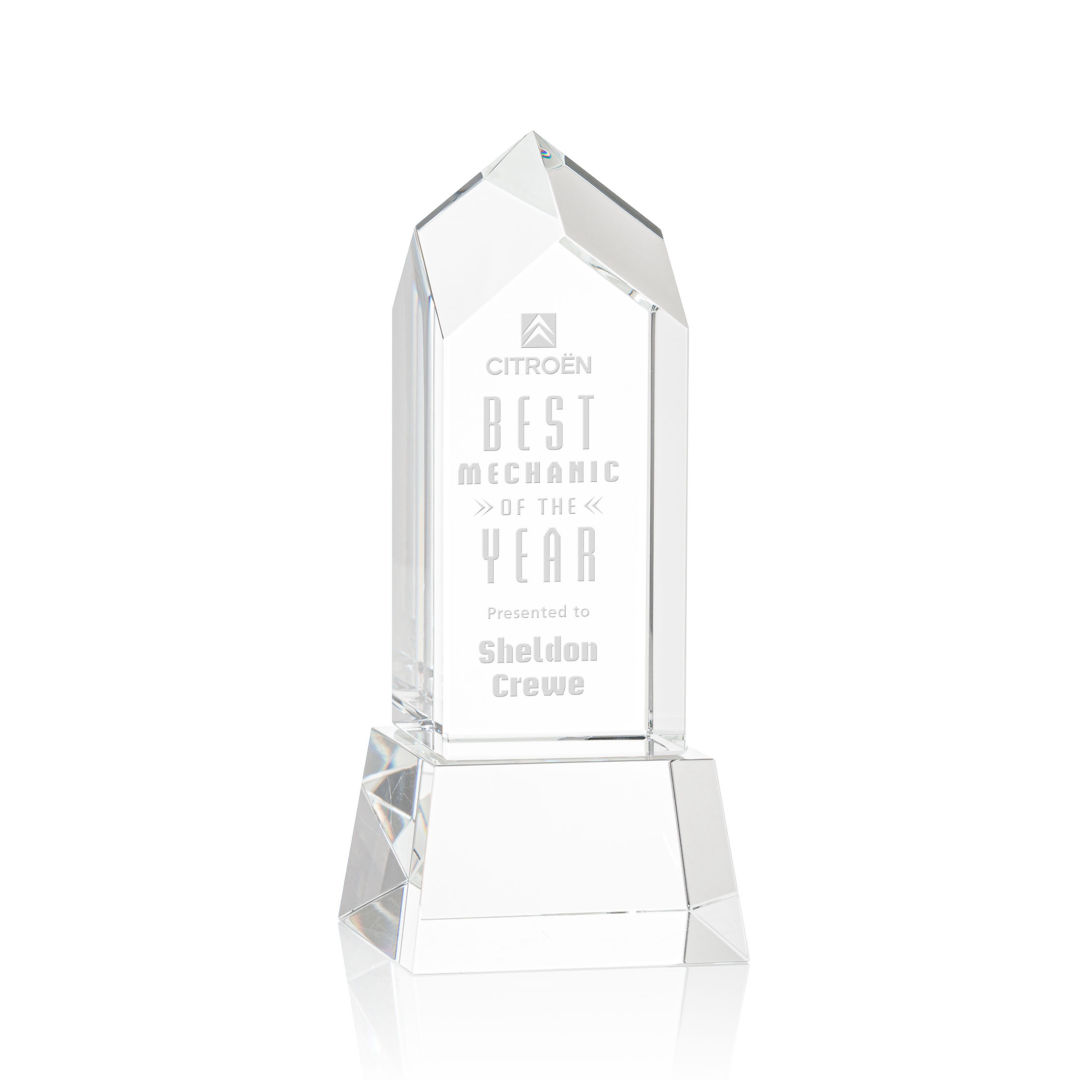 Clarington Award on Base - Clear 3